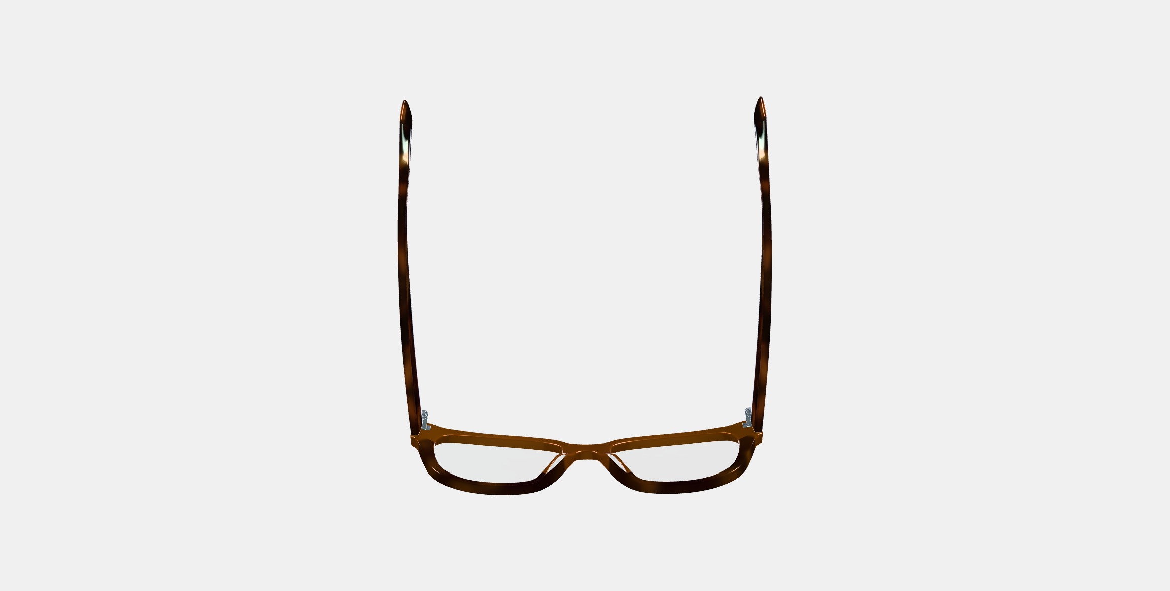 Wentworth Eyeglasses in Saddle Tortoise Fade 3D model_7