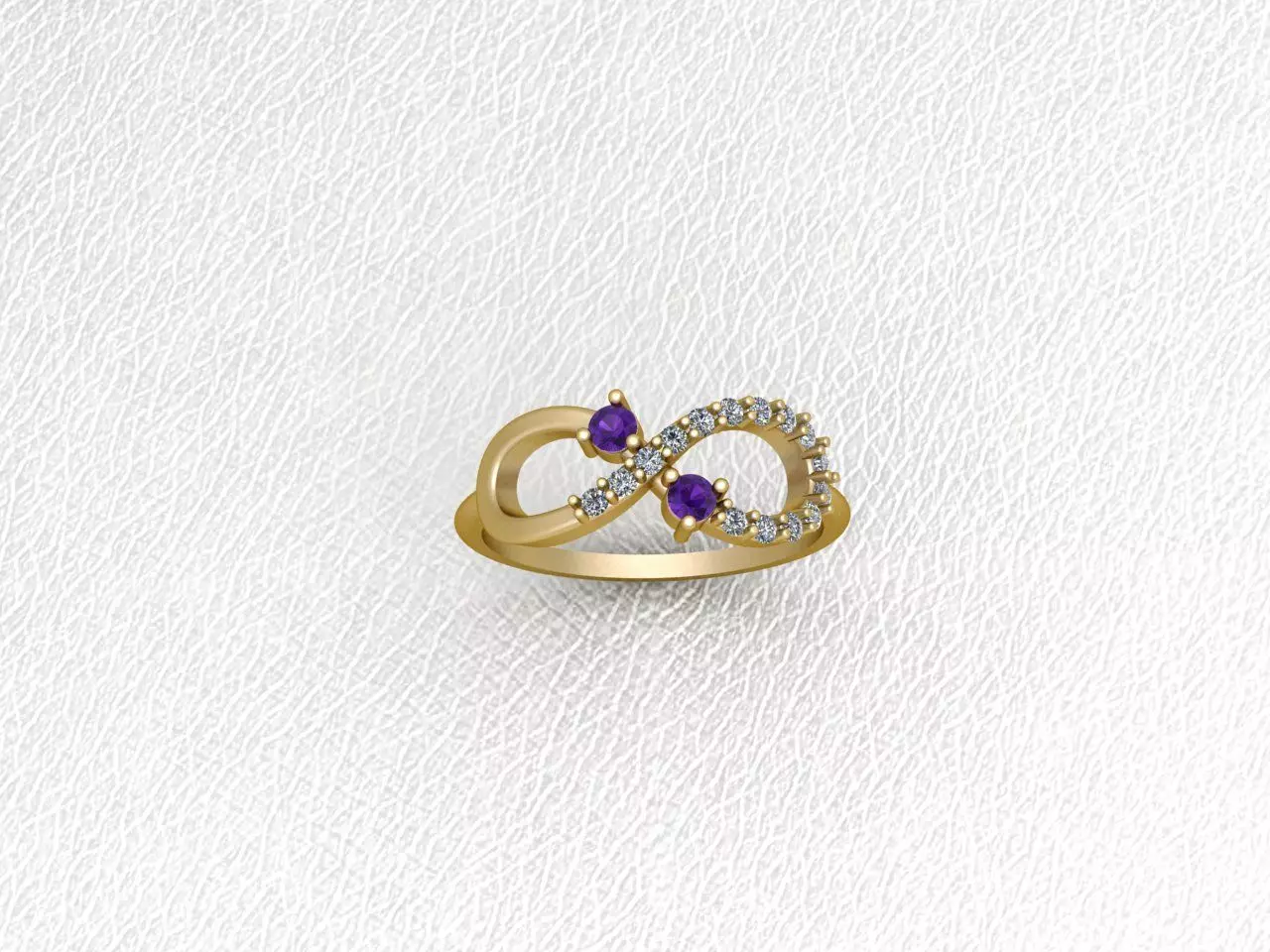 Infinity rings 3D print model