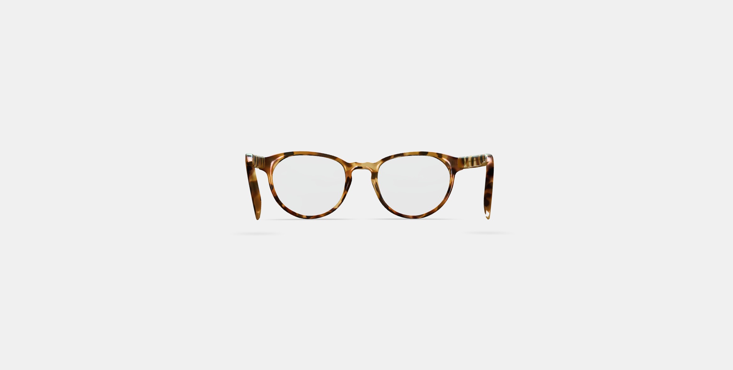 Whalen Low Bridge Fit Eyeglasses in Acorn Tortoise 3D model_14