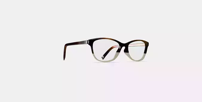 Daisy Low Bridge Fit Eyeglasses in Tea Rose Fade