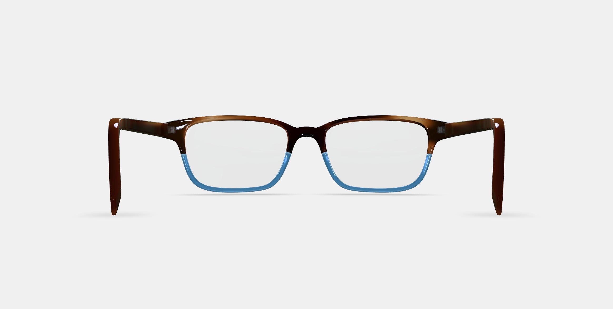 Crane Eyeglasses in Eastern Bluebird Fade 3D model_15