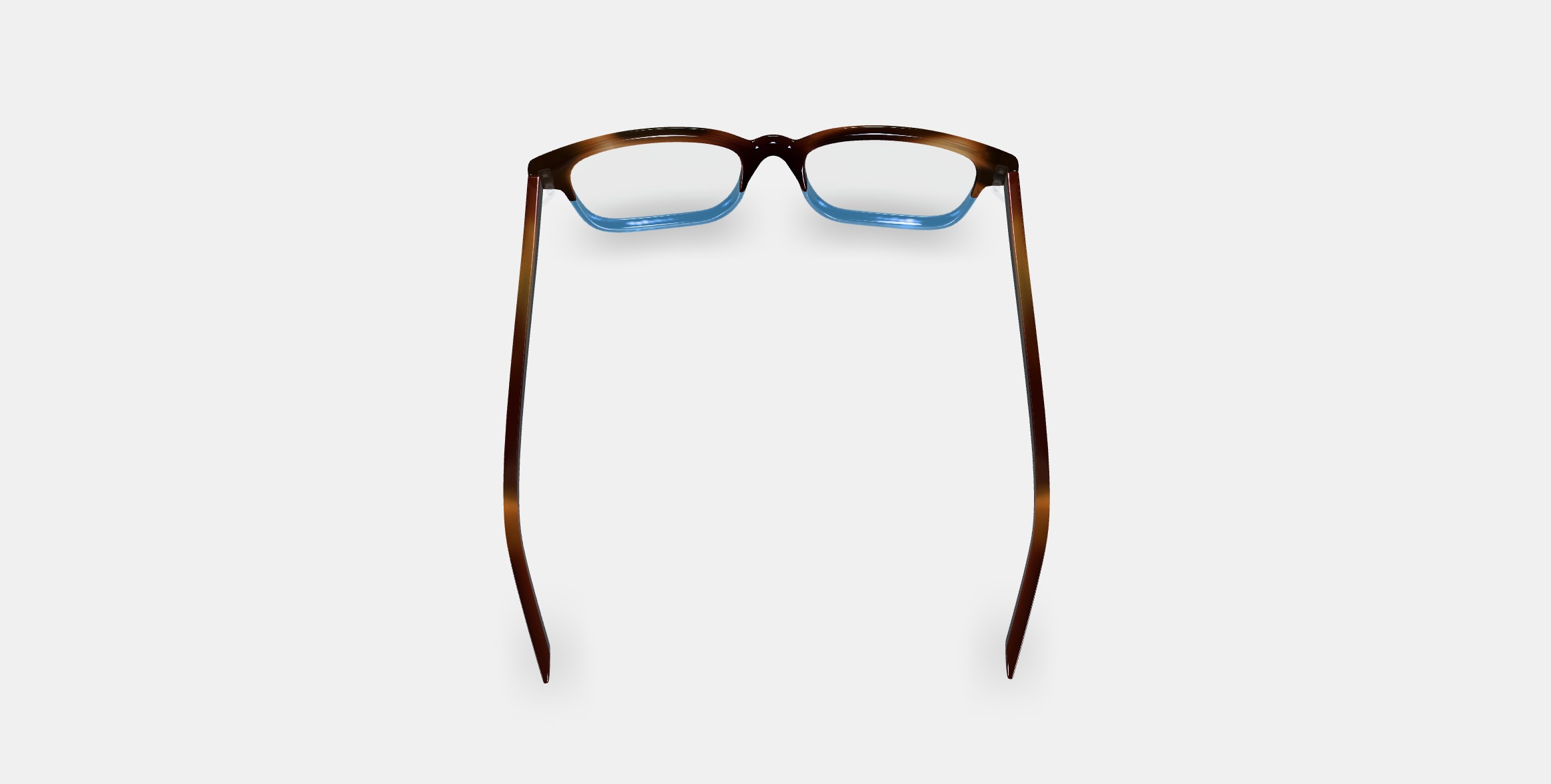 Crane Eyeglasses in Eastern Bluebird Fade 3D model_3