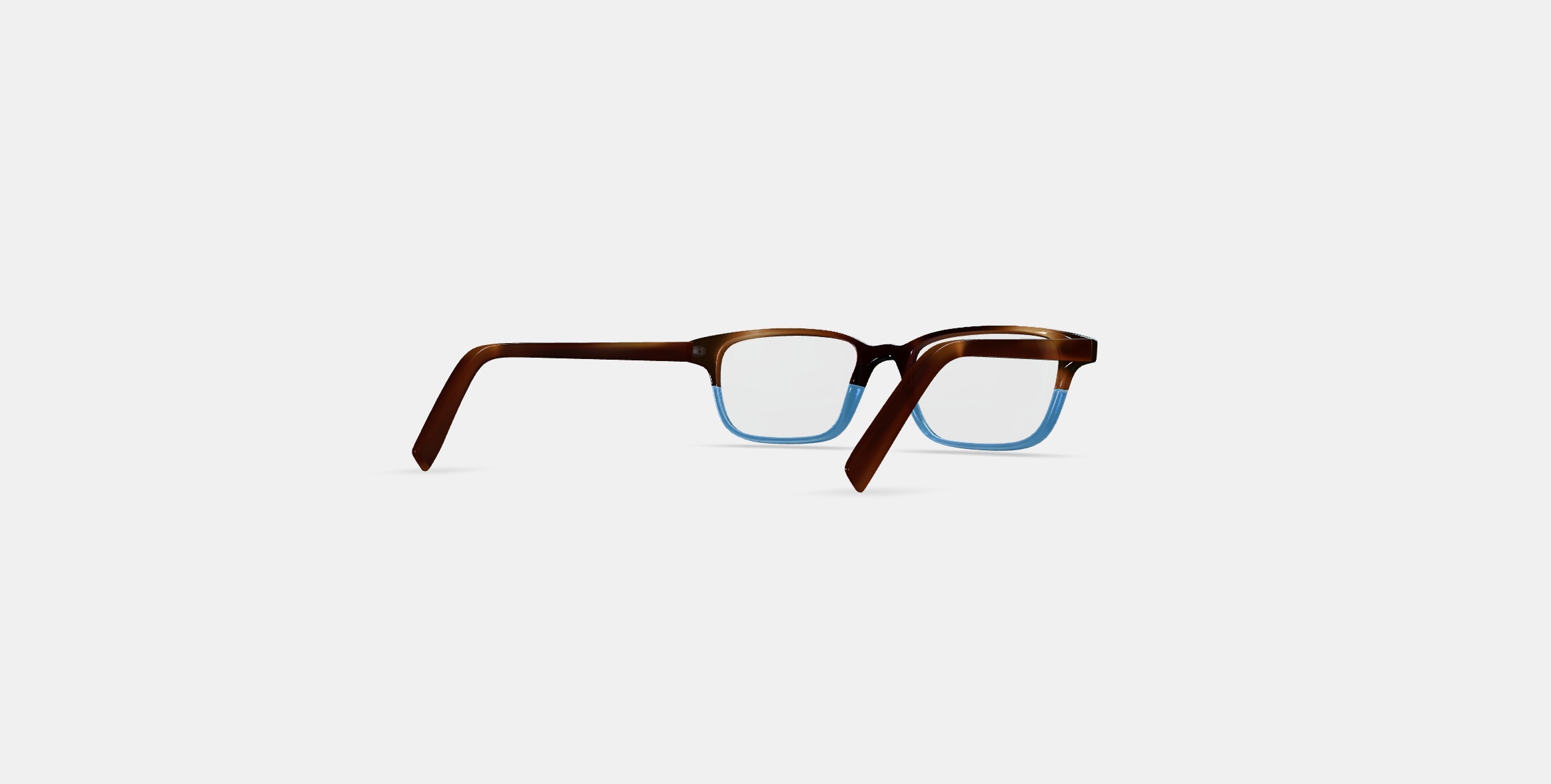 Crane Eyeglasses in Eastern Bluebird Fade 3D model_5