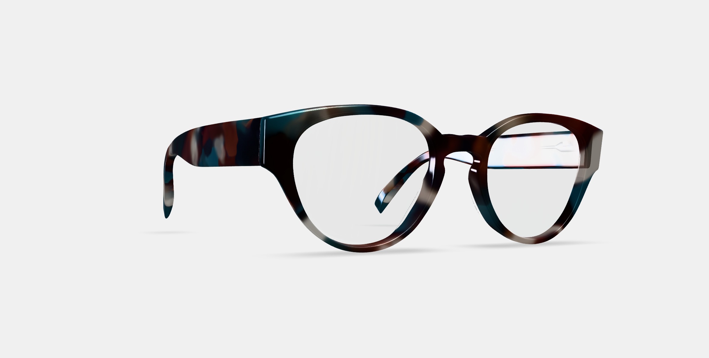 Imogen Eyeglasses in Lilypad Tortoise 3D model_9