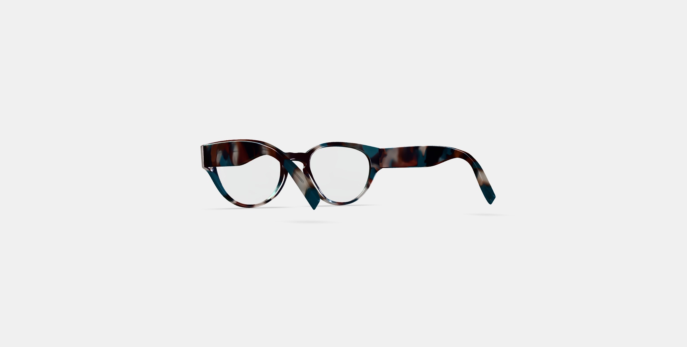 Imogen Eyeglasses in Lilypad Tortoise 3D model_16
