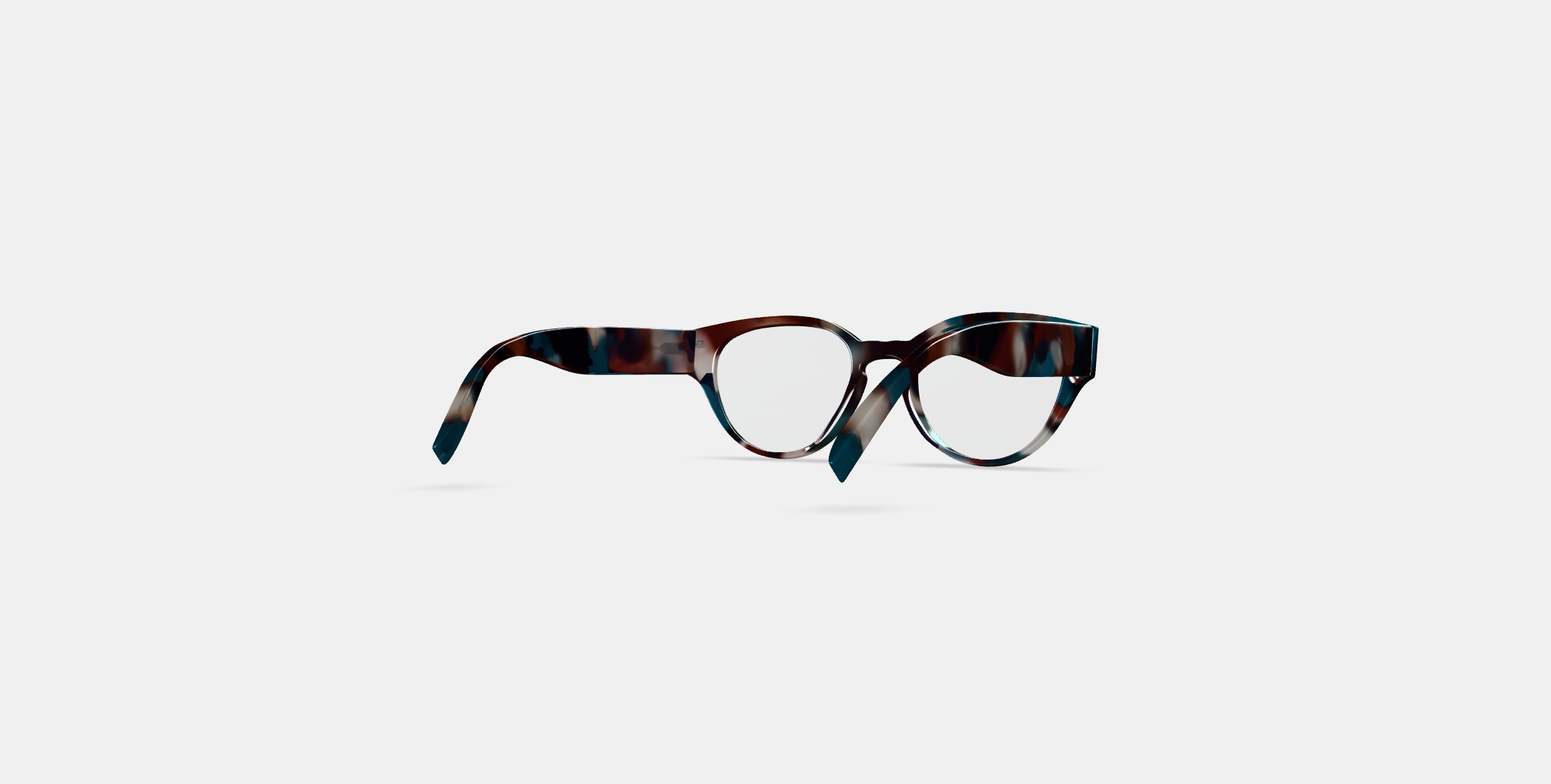 Imogen Eyeglasses in Lilypad Tortoise 3D model_5