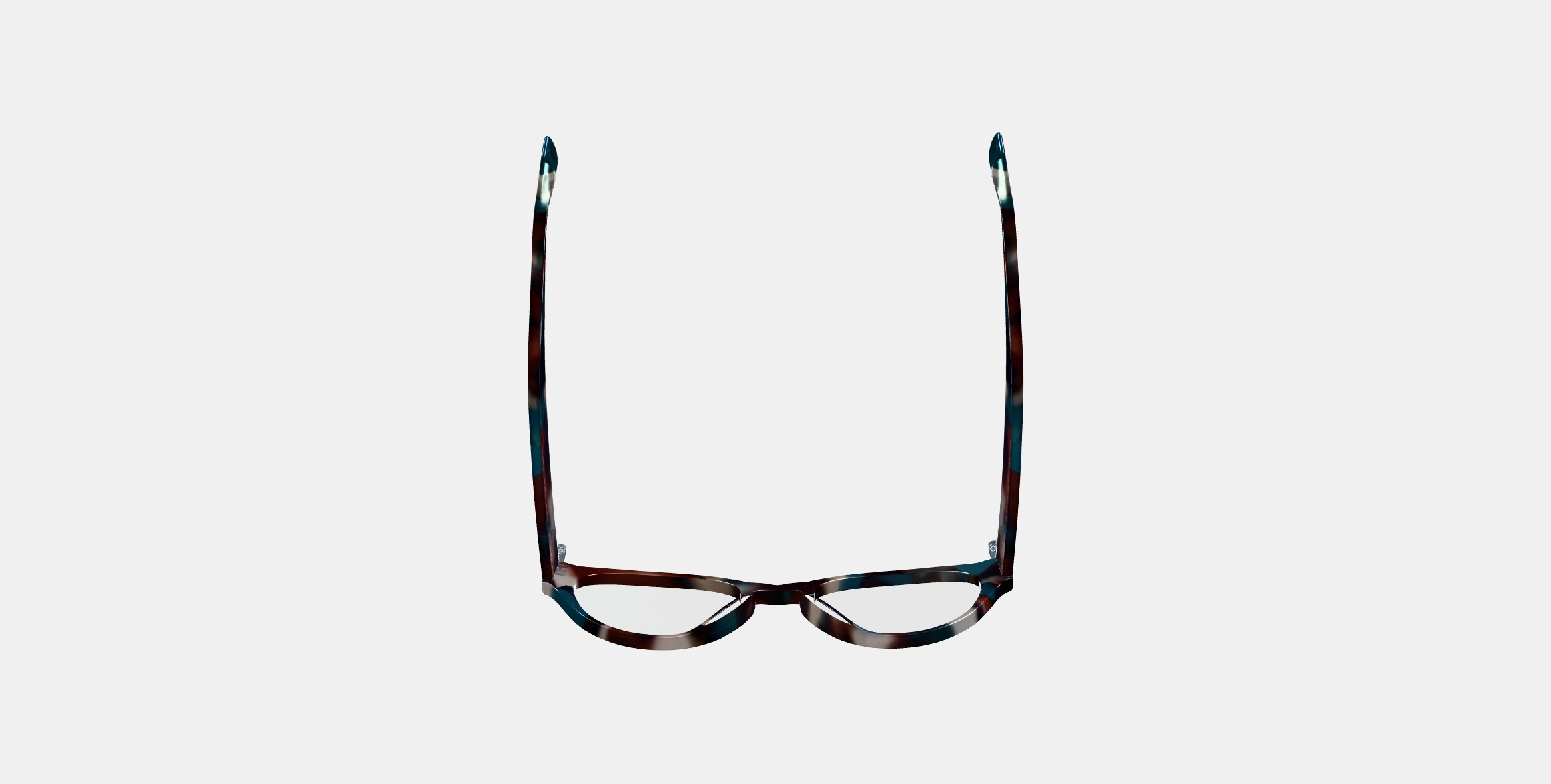 Imogen Eyeglasses in Lilypad Tortoise 3D model_7