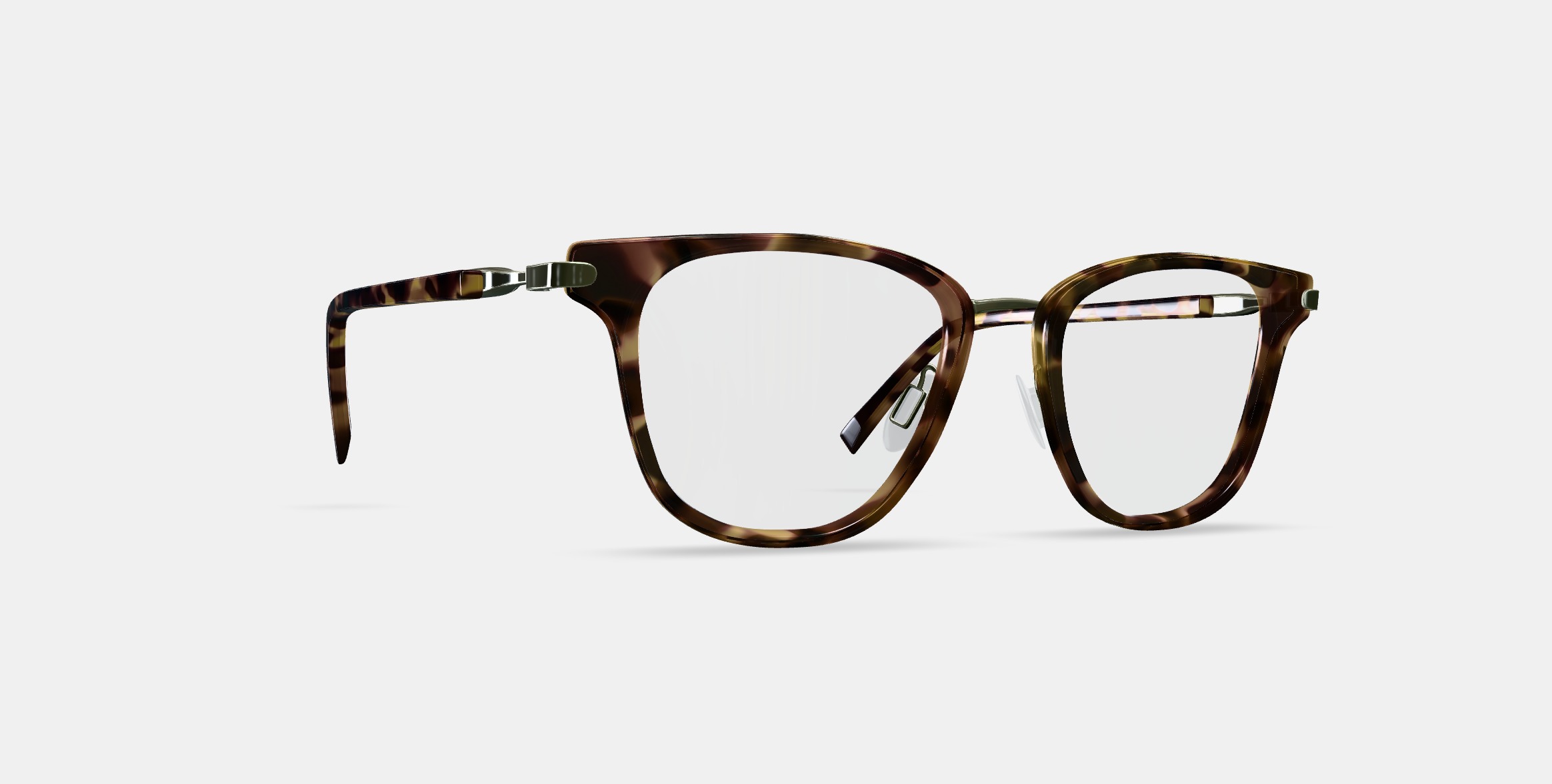 Morley Eyeglasses in Brioche Tortoise with Riesling 3D model_9