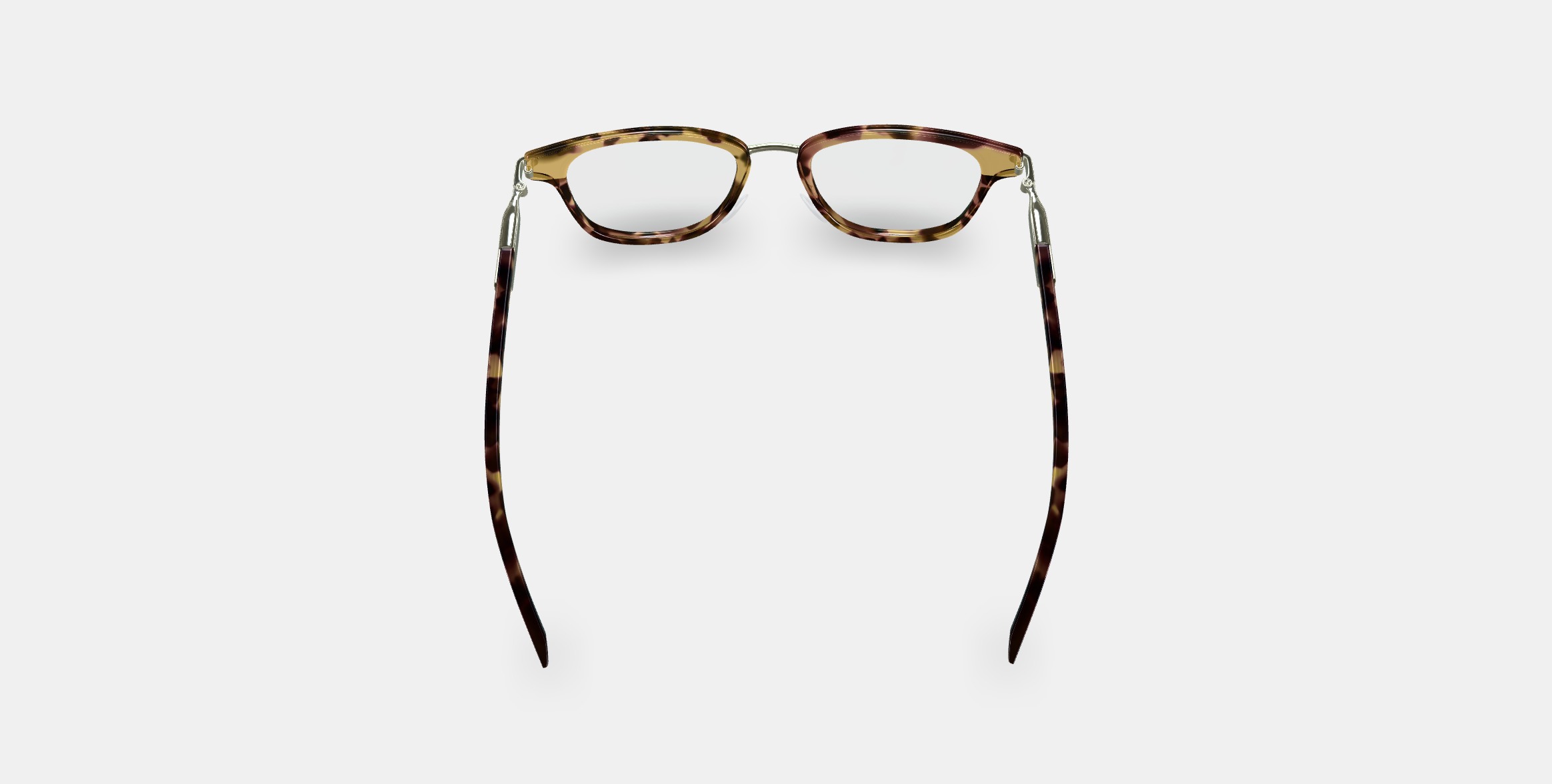 Morley Eyeglasses in Brioche Tortoise with Riesling 3D model_3