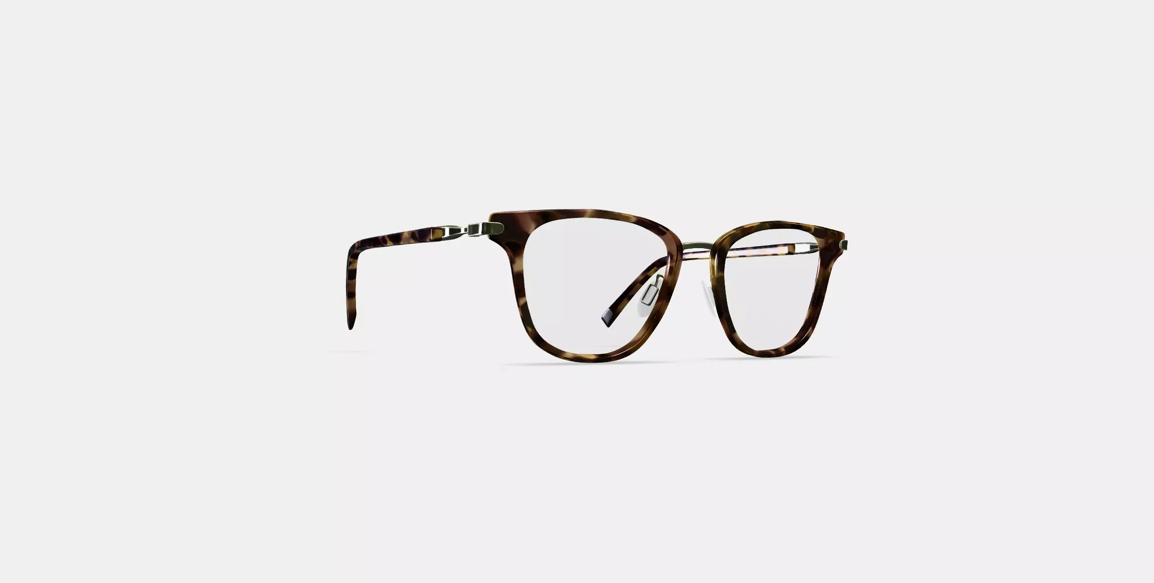 Morley Eyeglasses in Brioche Tortoise with Riesling 3D model_0