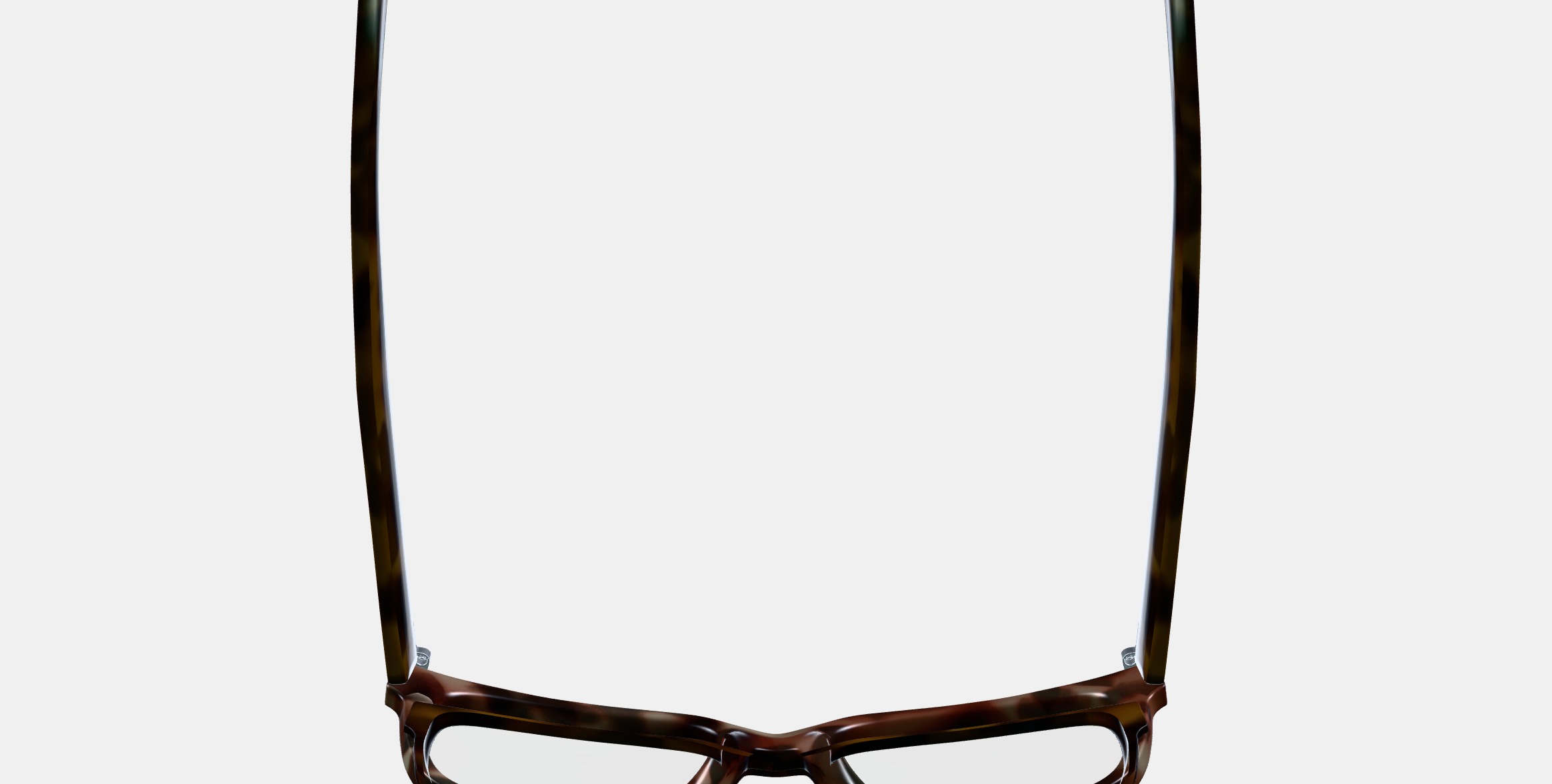 Cumberland Eyeglasses in Burnt Umber Tortoise with Marcona Tort 3D model_8