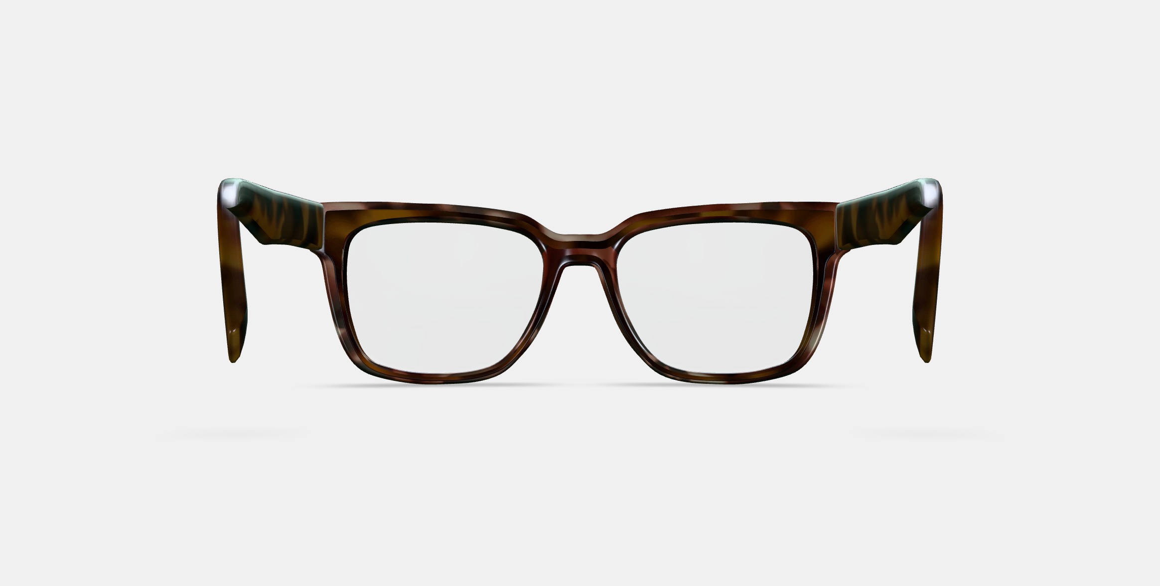 Cumberland Eyeglasses in Burnt Umber Tortoise with Marcona Tort 3D model_15