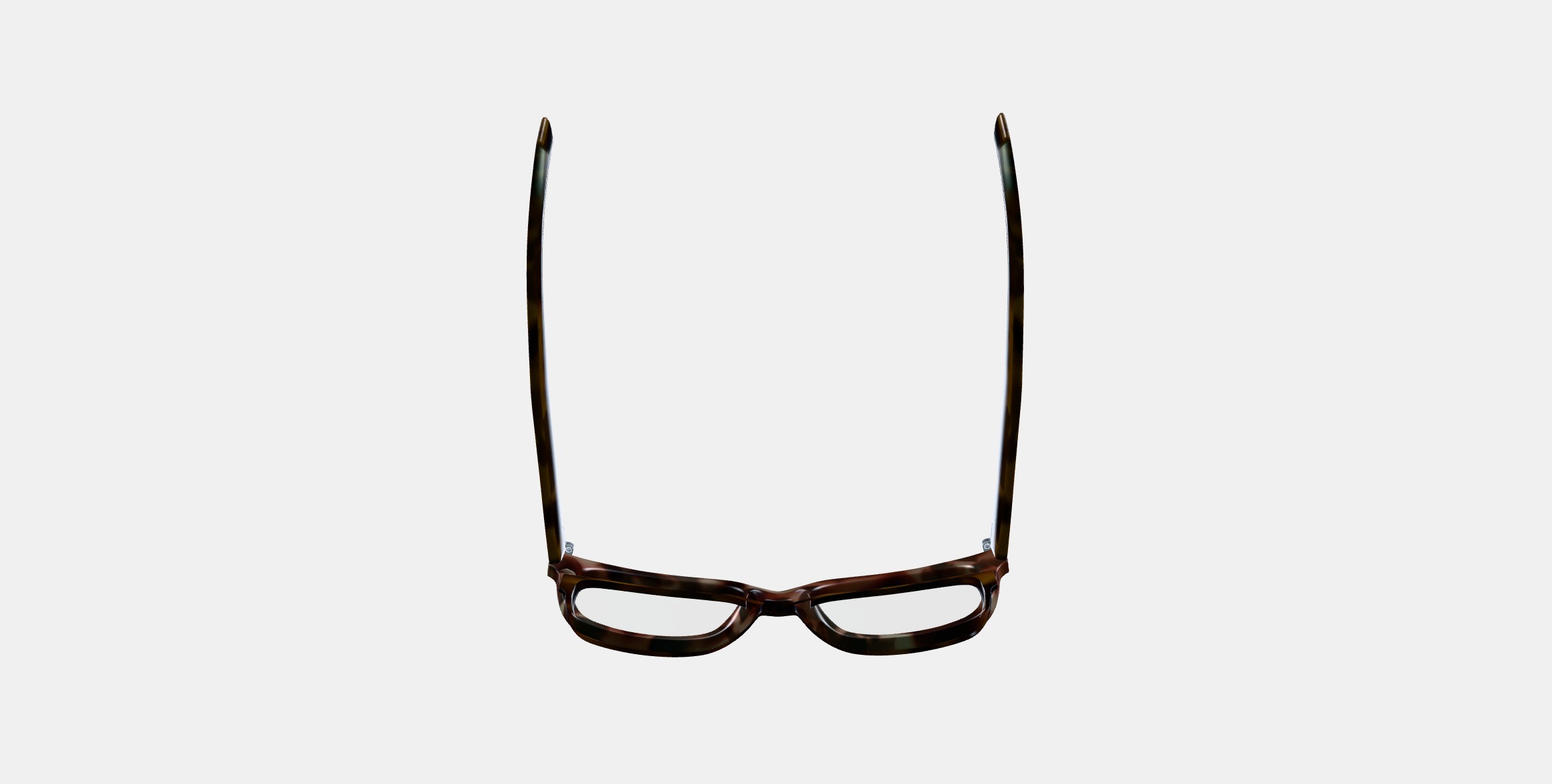 Cumberland Eyeglasses in Burnt Umber Tortoise with Marcona Tort 3D model_6