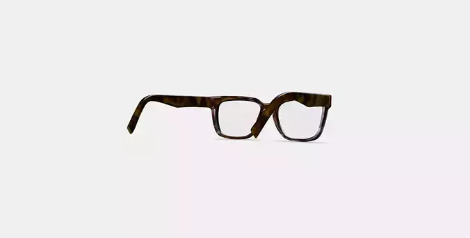 Cumberland Eyeglasses in Burnt Umber Tortoise with Marcona Tort