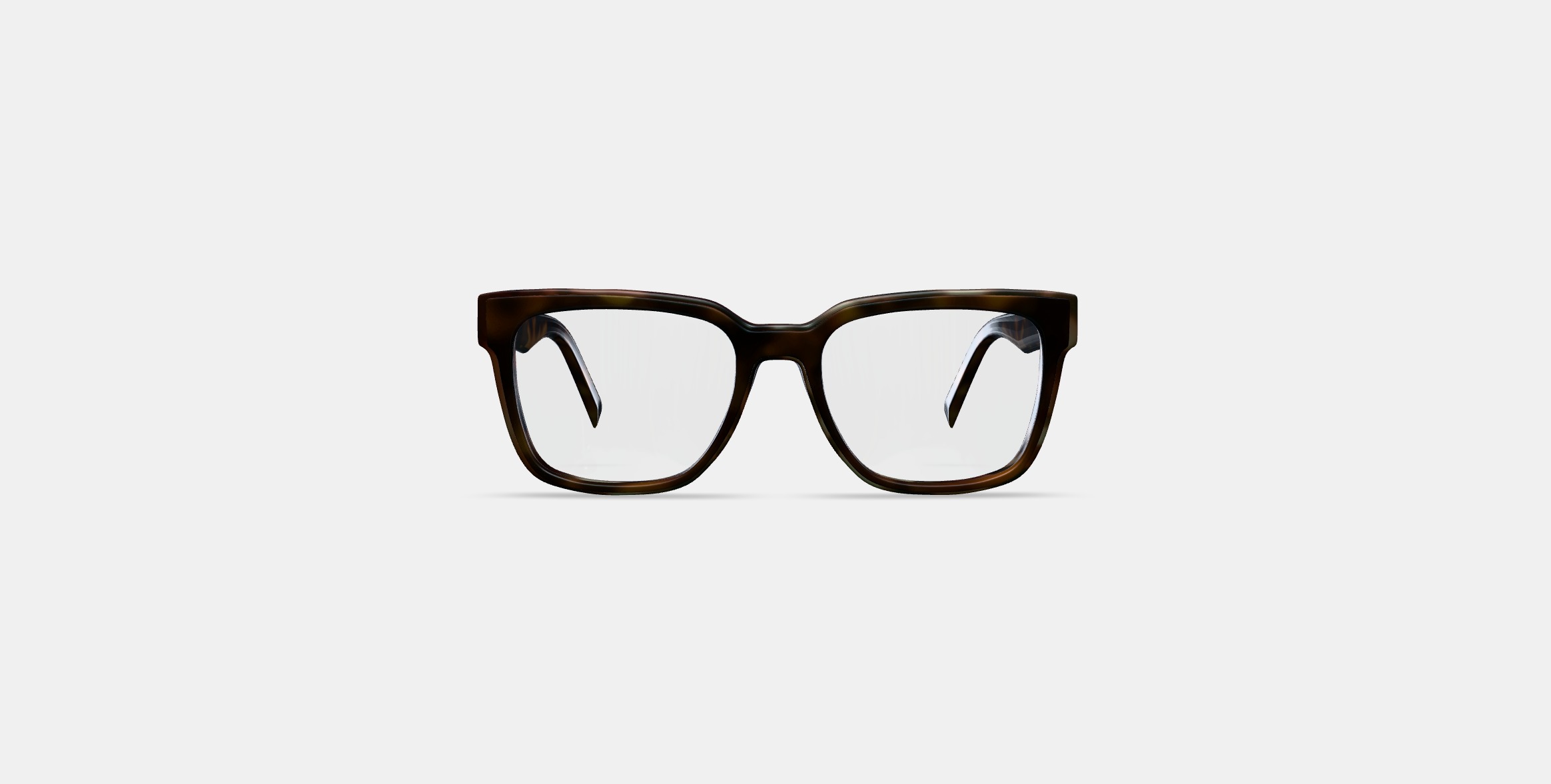 Cumberland Eyeglasses in Burnt Umber Tortoise with Marcona Tort 3D model_9