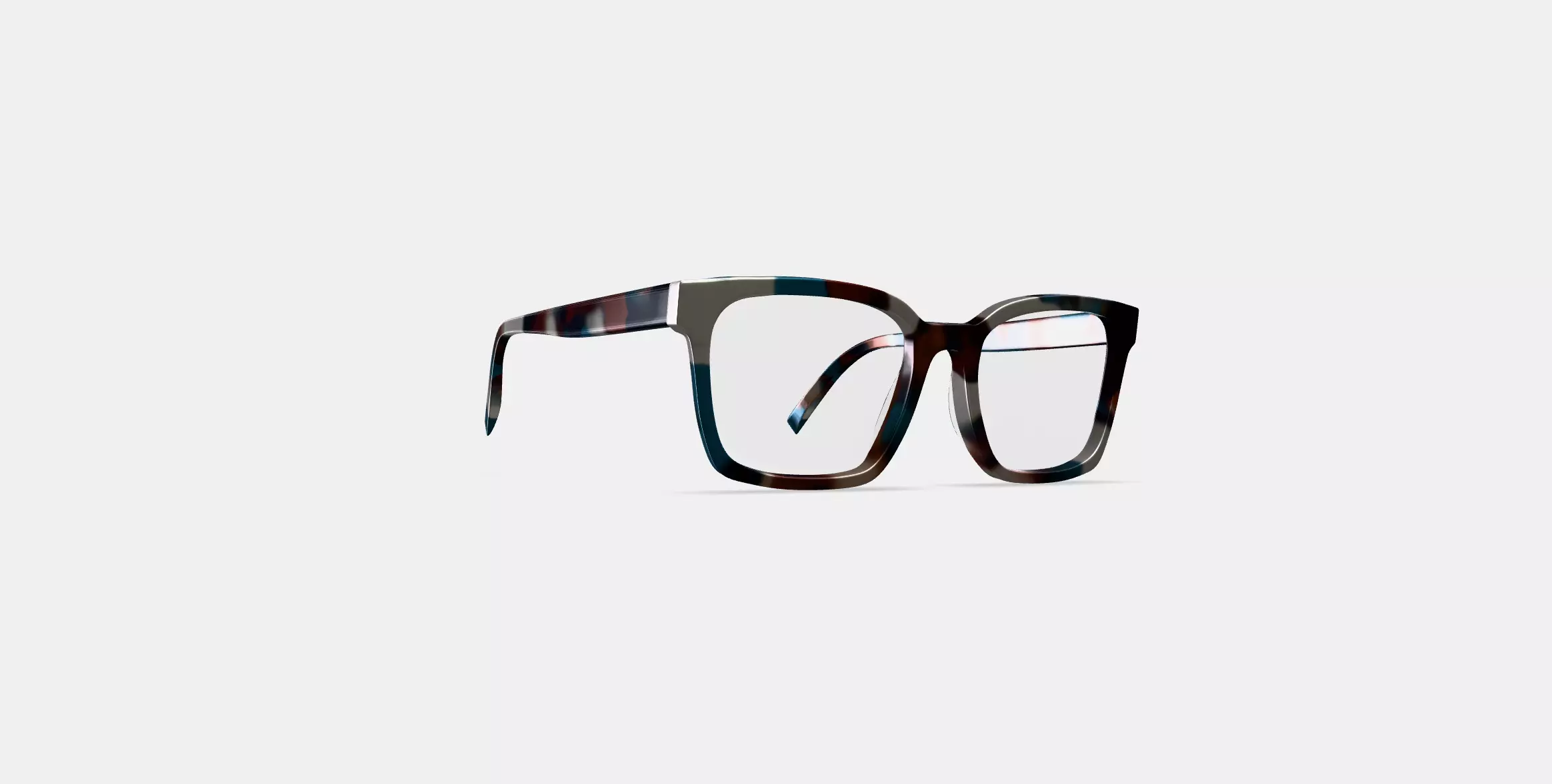 Zoya Eyeglasses in Lilypad Tortoise 3D model_0