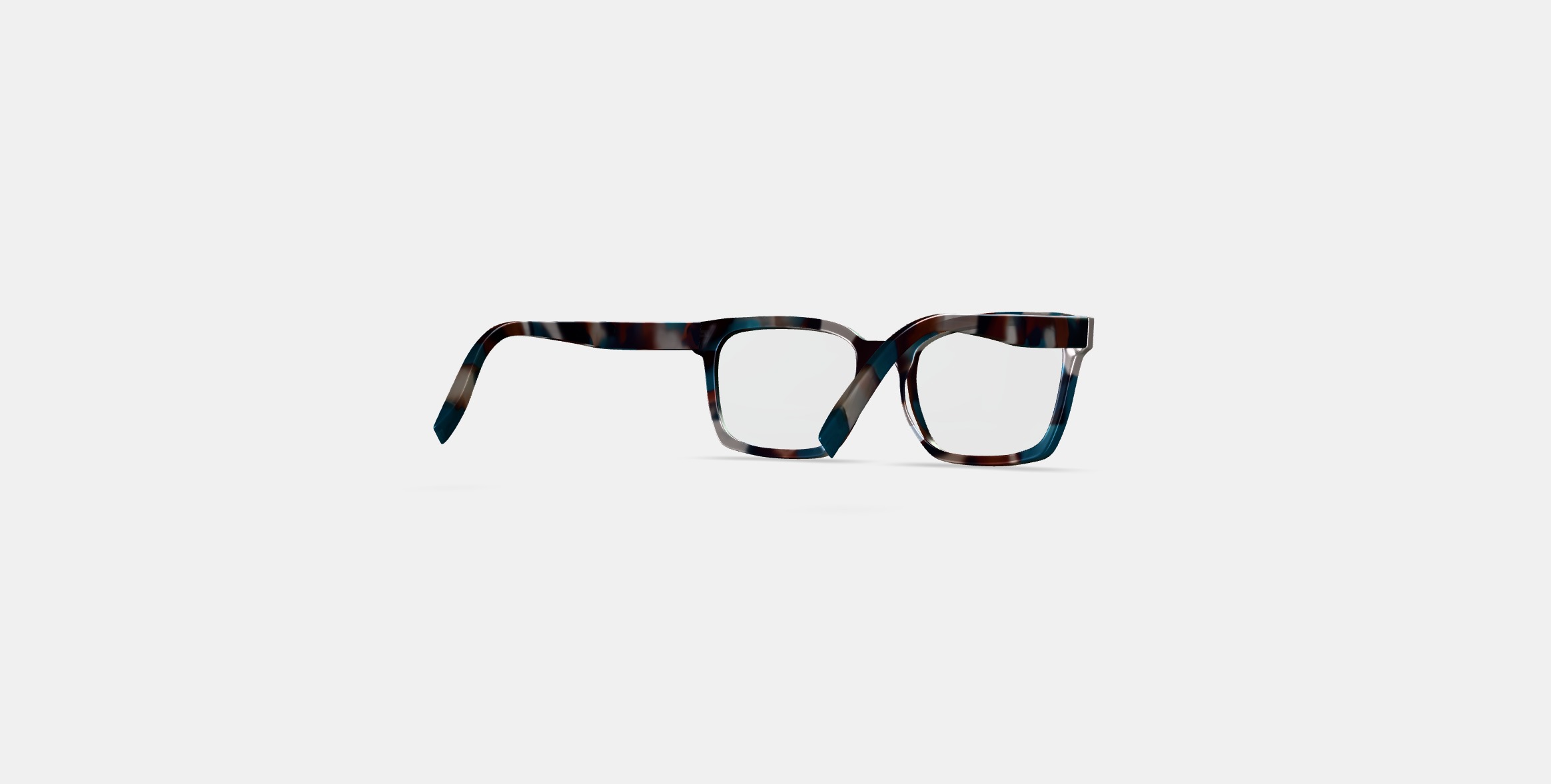 Zoya Eyeglasses in Lilypad Tortoise 3D model_5