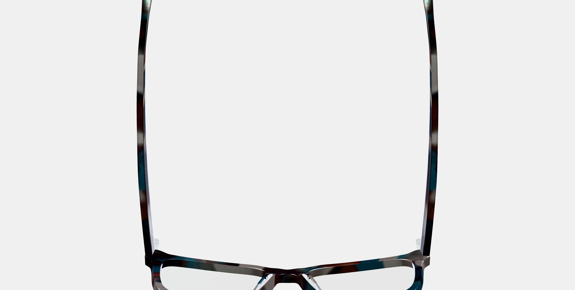 Zoya Eyeglasses in Lilypad Tortoise 3D model_8