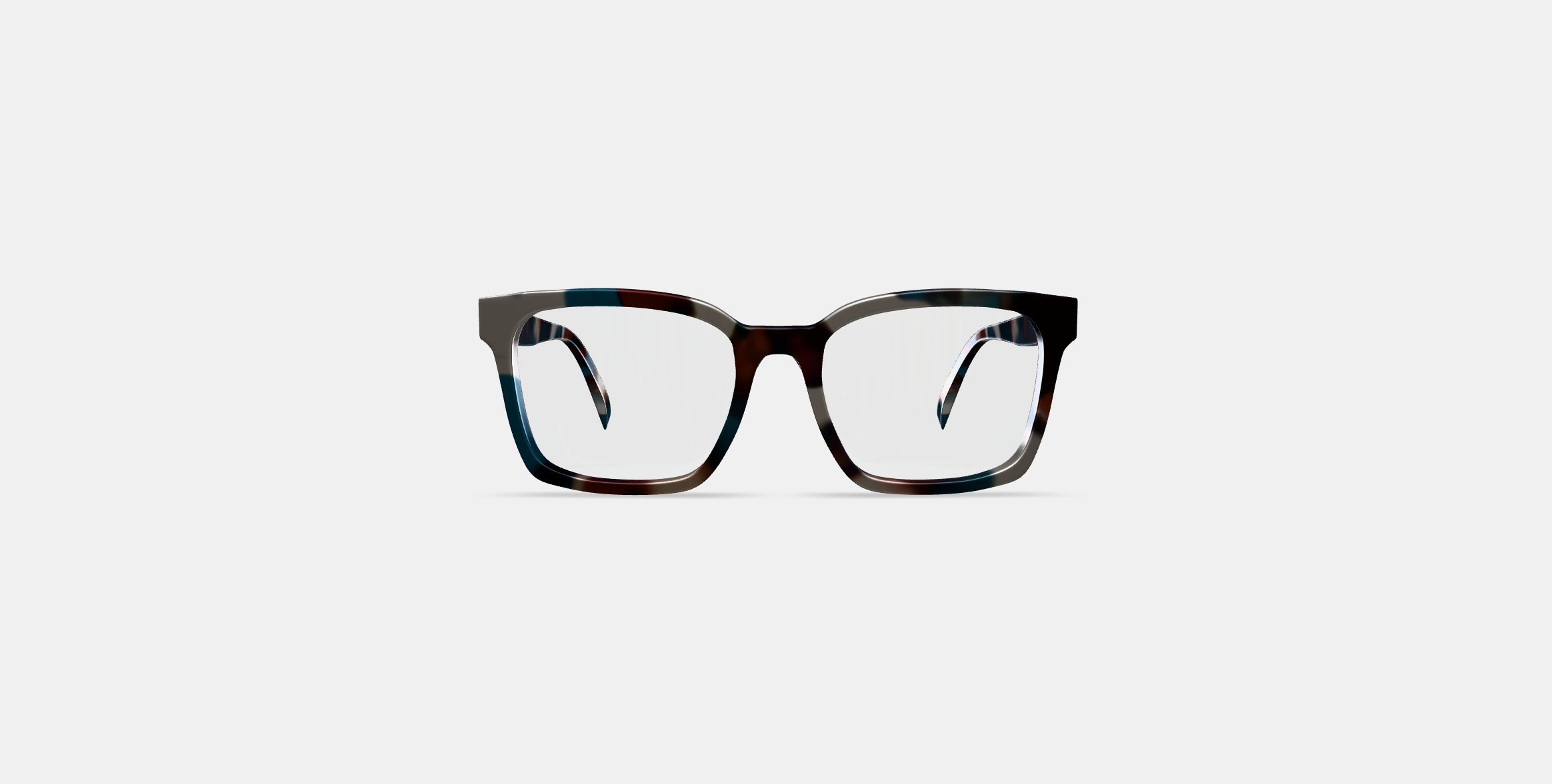 Zoya Eyeglasses in Lilypad Tortoise 3D model_10