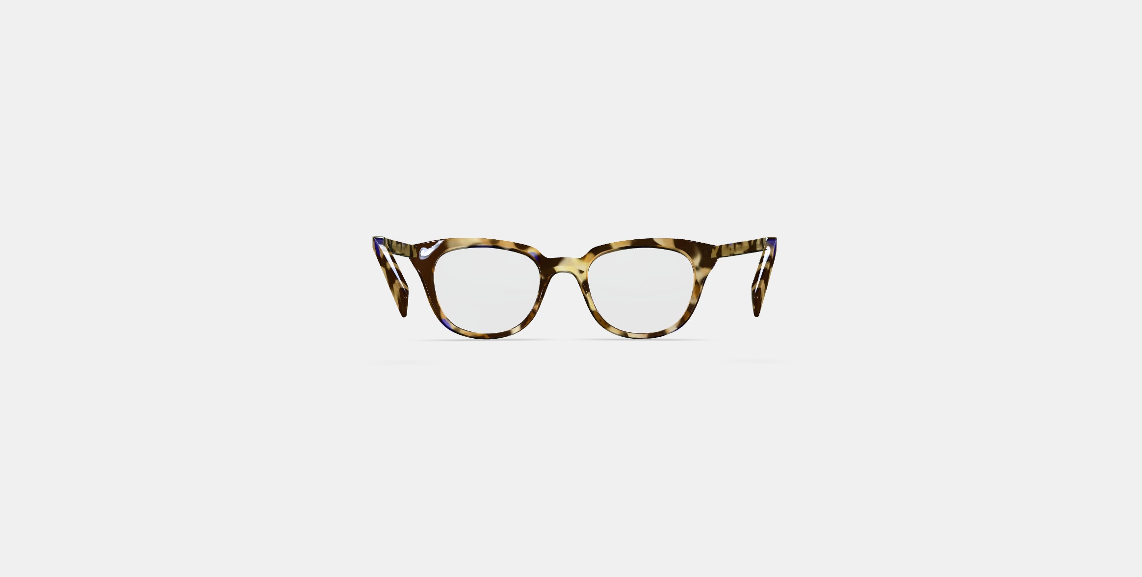Chelsea Eyeglasses in Violet Magnolia 3D model_14