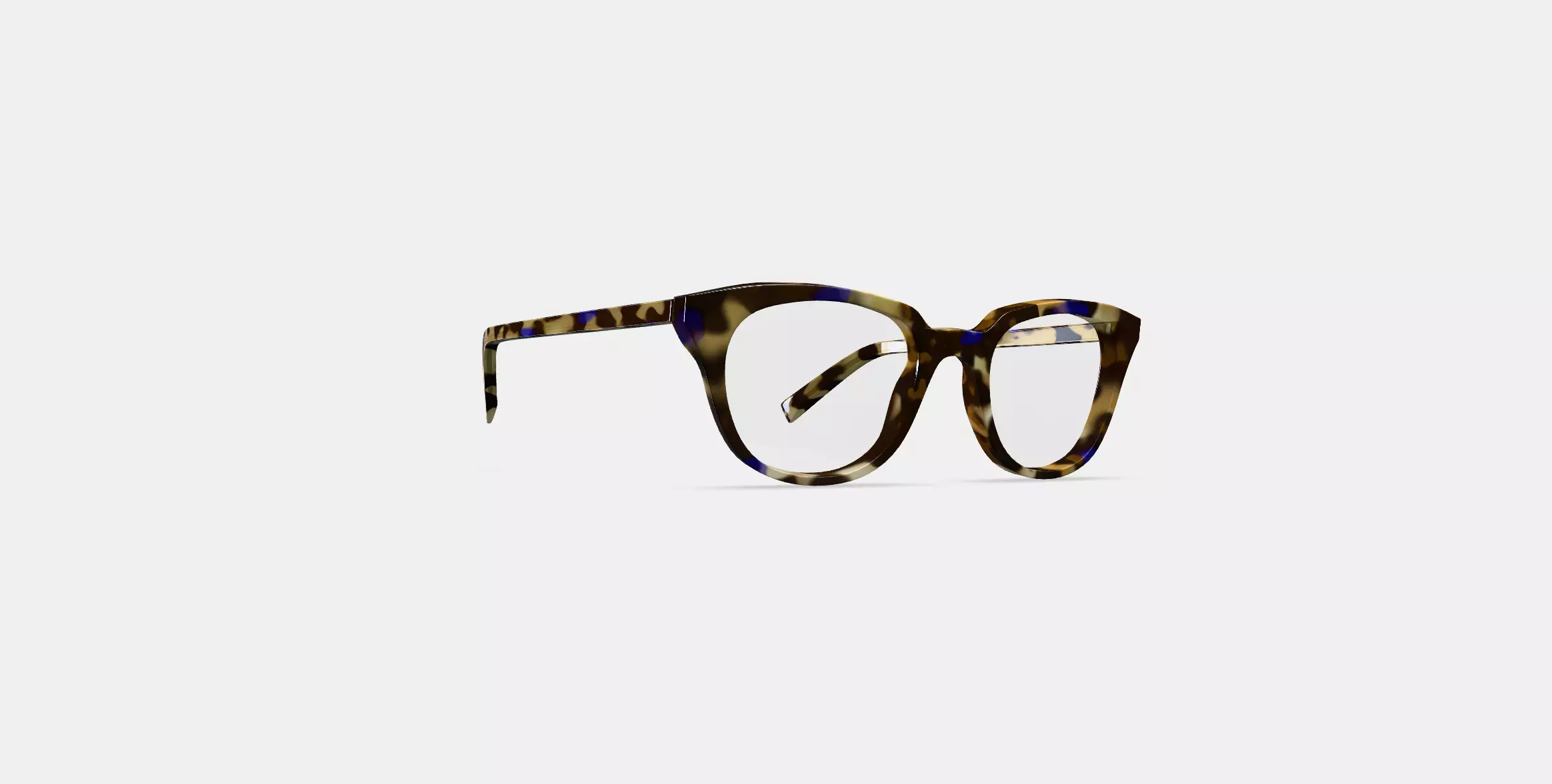 Chelsea Eyeglasses in Violet Magnolia 3D model_0