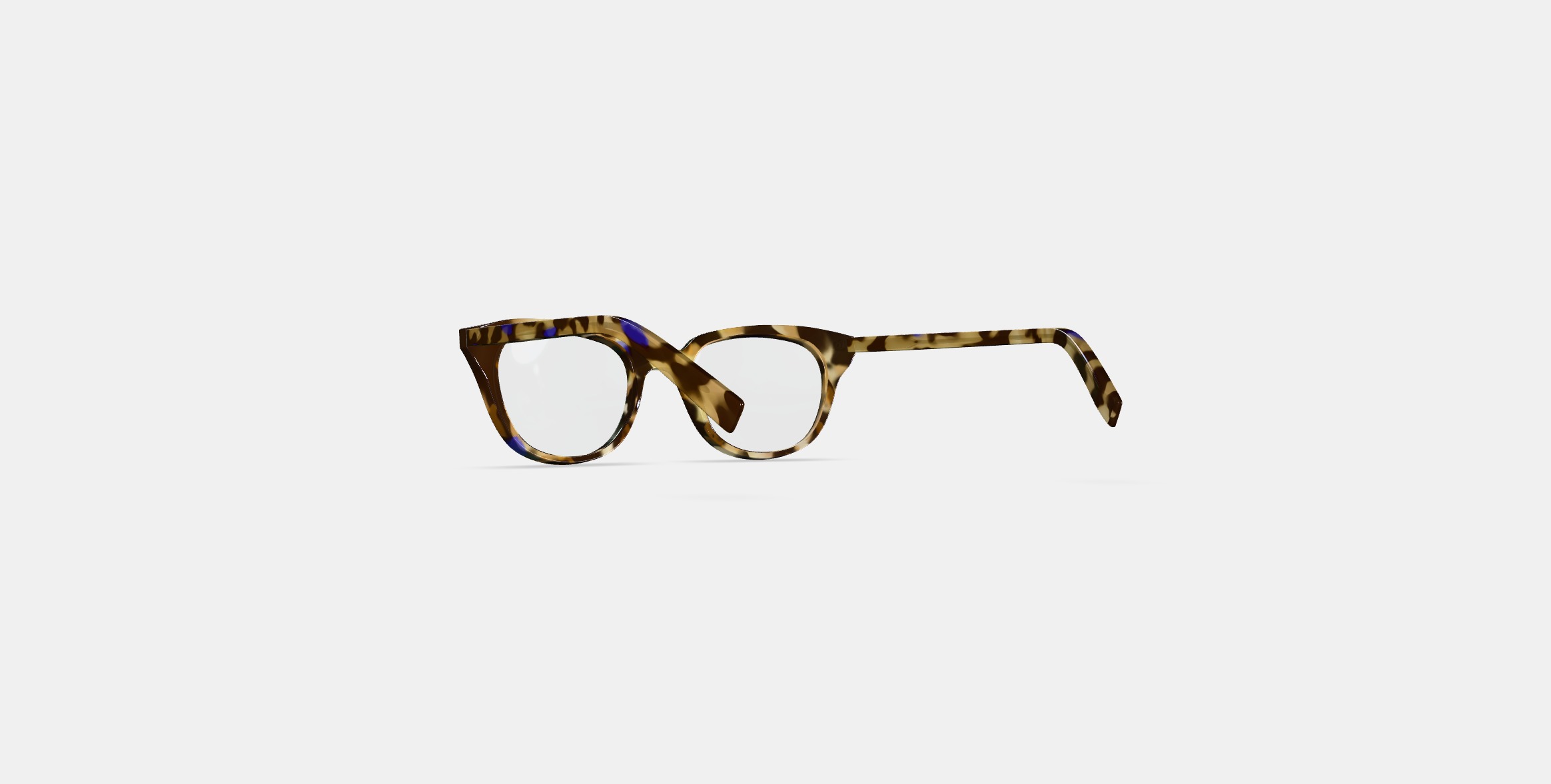 Chelsea Eyeglasses in Violet Magnolia 3D model_16
