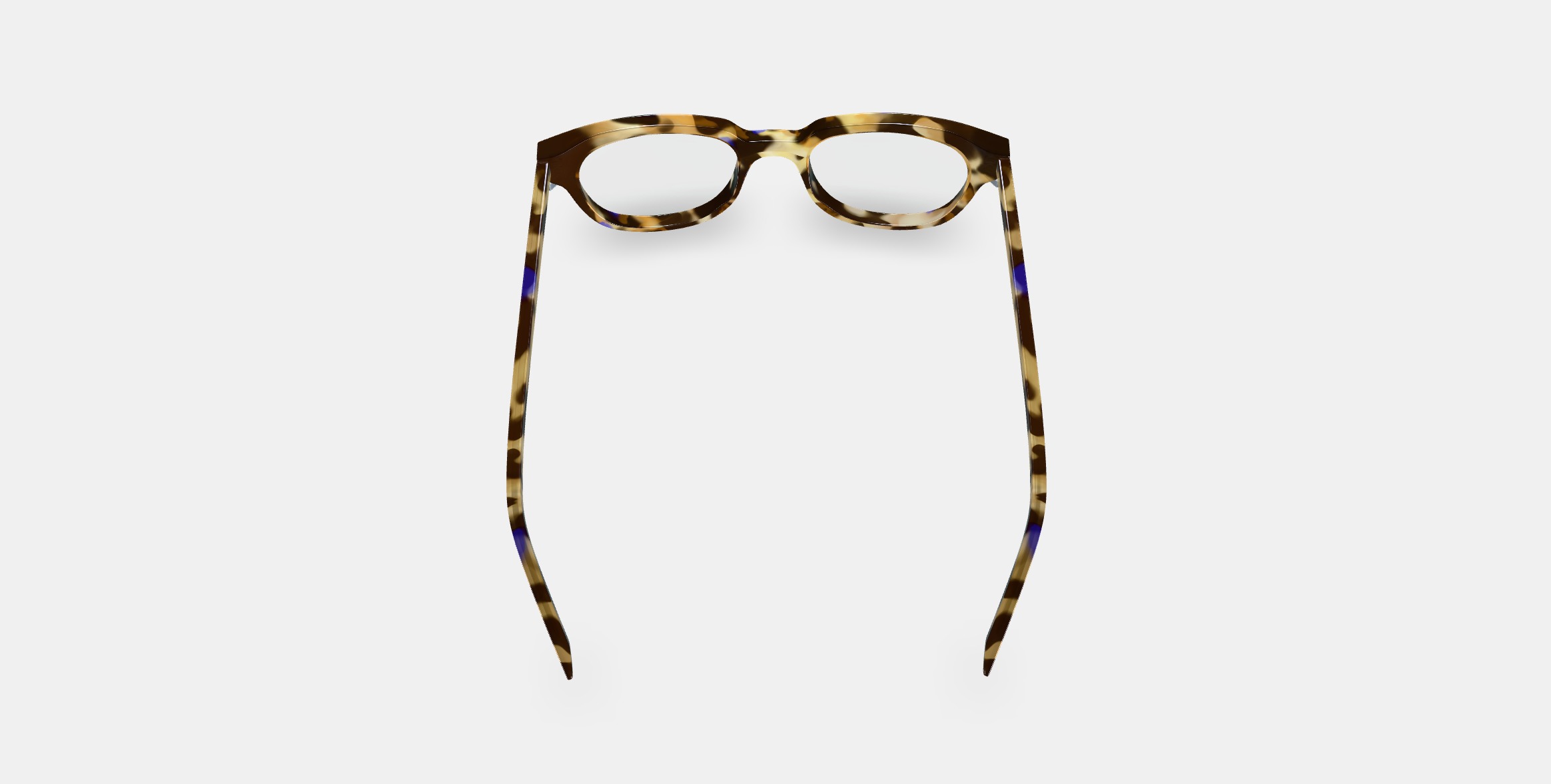 Chelsea Eyeglasses in Violet Magnolia 3D model_3