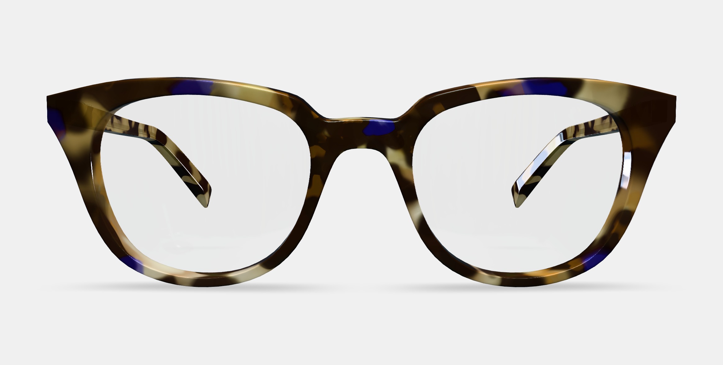 Chelsea Eyeglasses in Violet Magnolia 3D model_12
