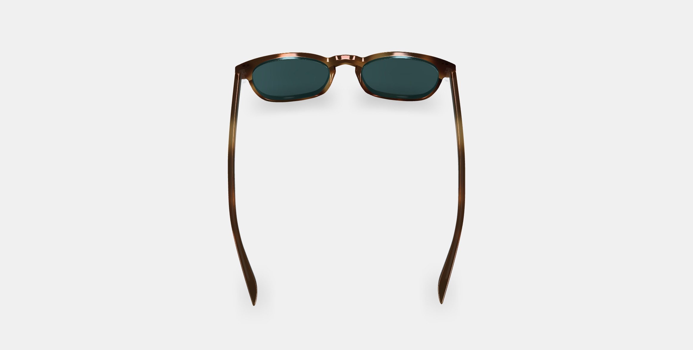 Elio Sunglasses in Black Walnut 3D model_2
