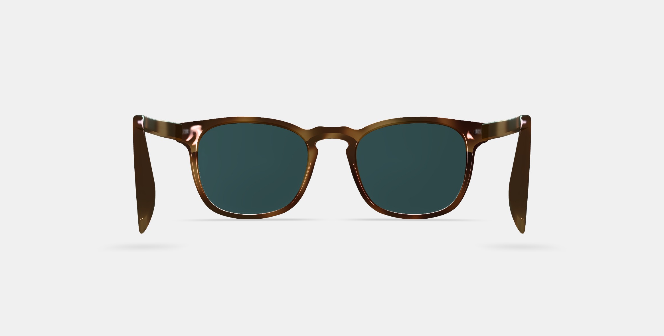 Elio Sunglasses in Black Walnut 3D model_15
