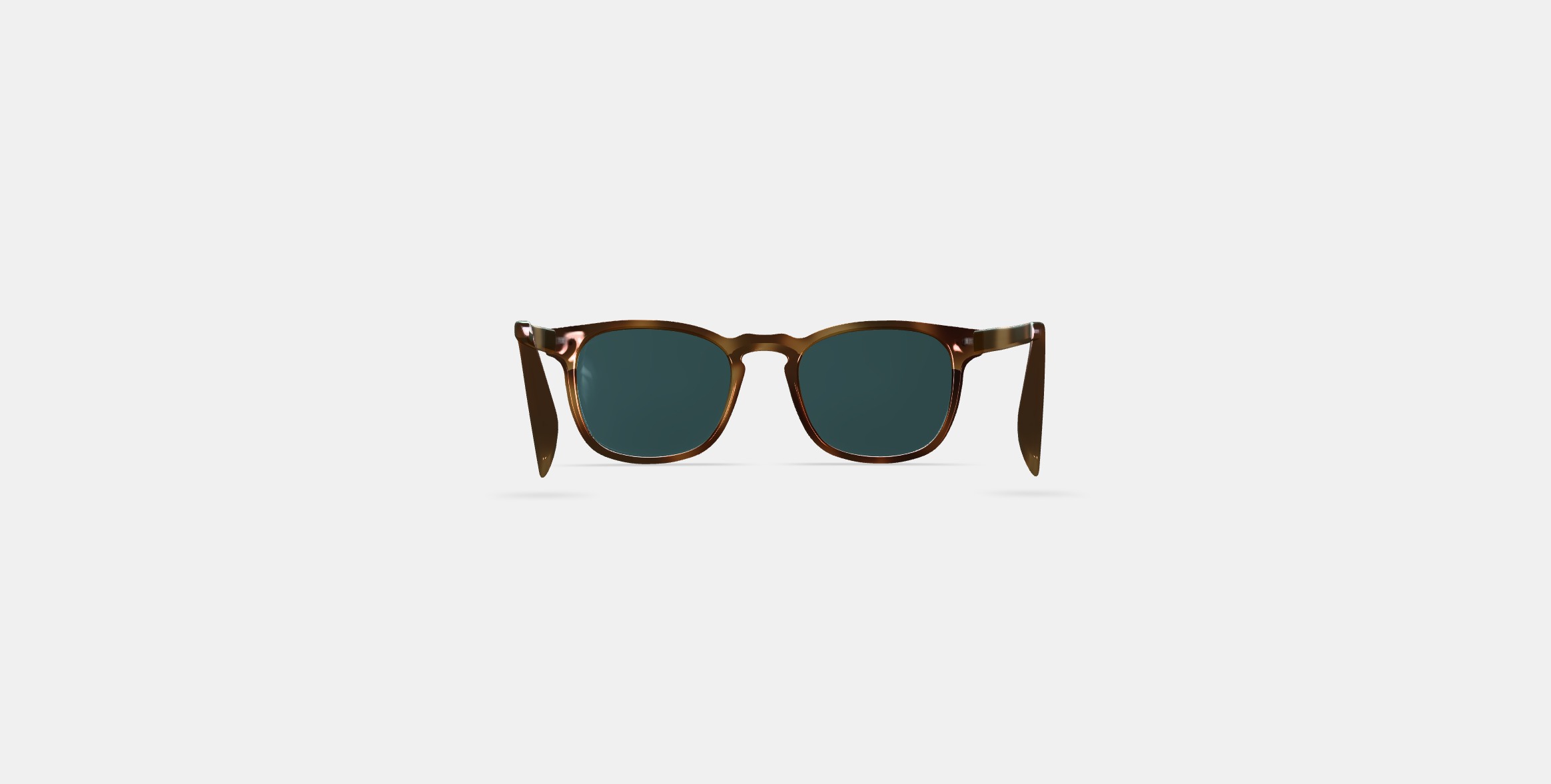 Elio Sunglasses in Black Walnut 3D model_14