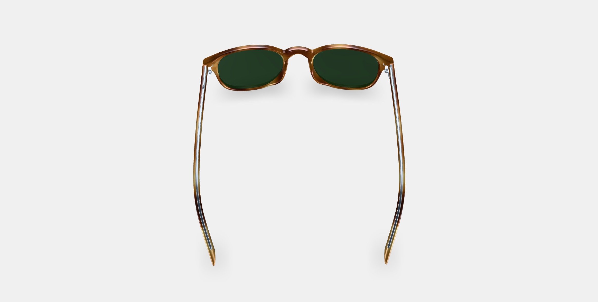 Downing Sunglasses in English Oak 3D model_2