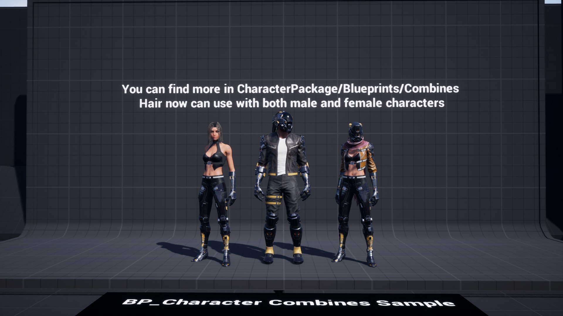 G2 Cyborg 02 Low-poly 3D model_11