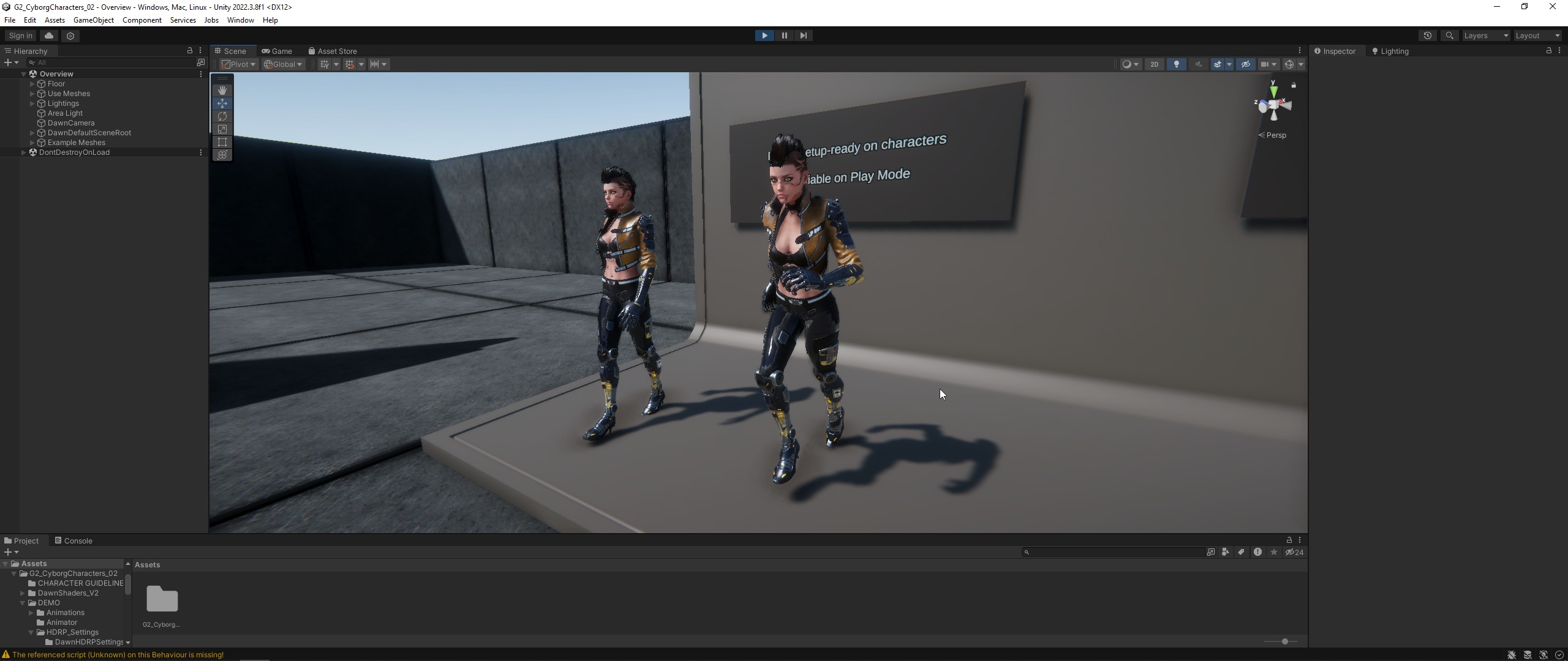 G2 Cyborg 02 Low-poly 3D model_31