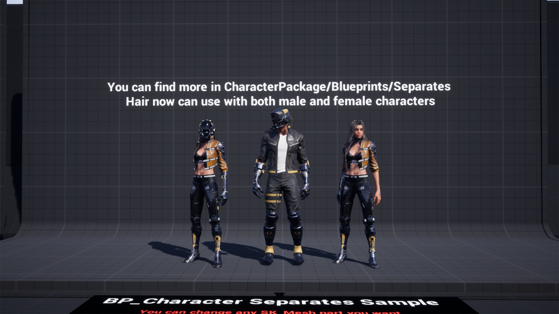 G2 Cyborg 02 Low-poly 3D model_12