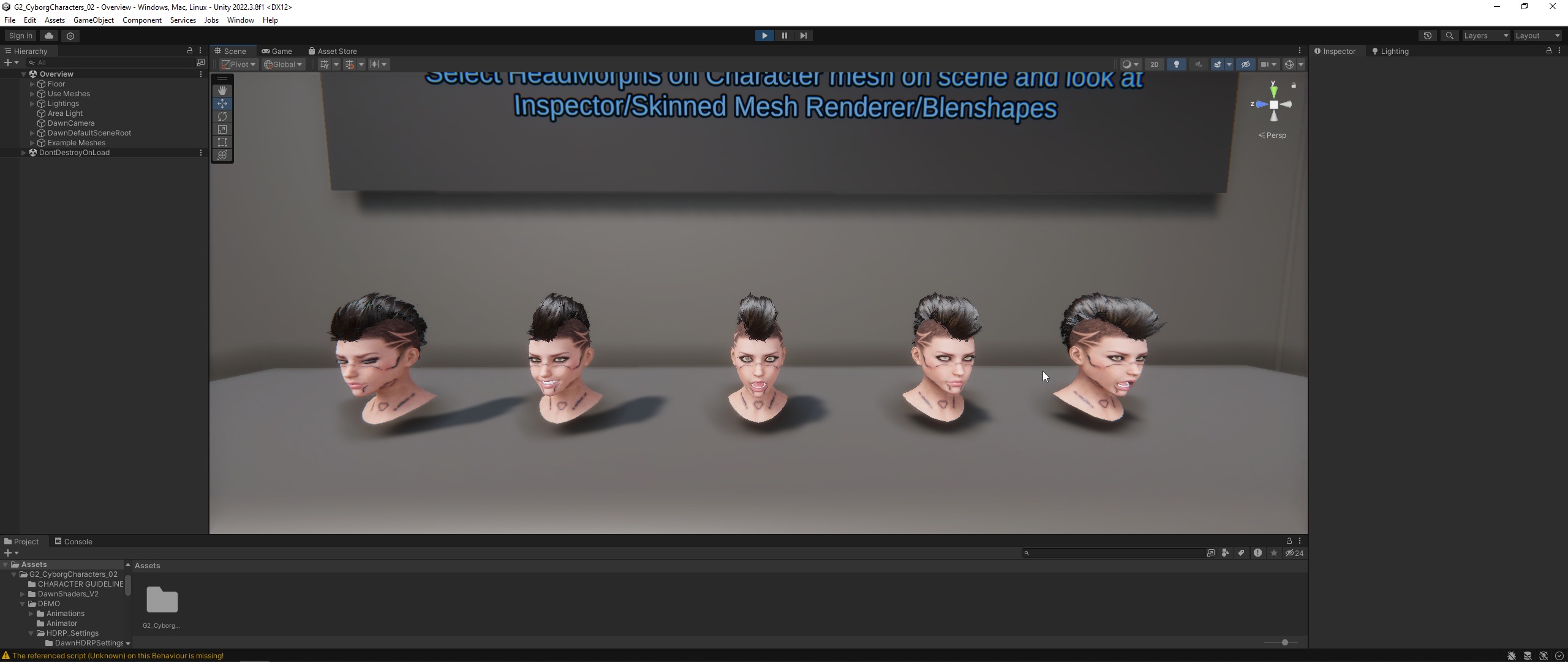 G2 Cyborg 02 Low-poly 3D model_27