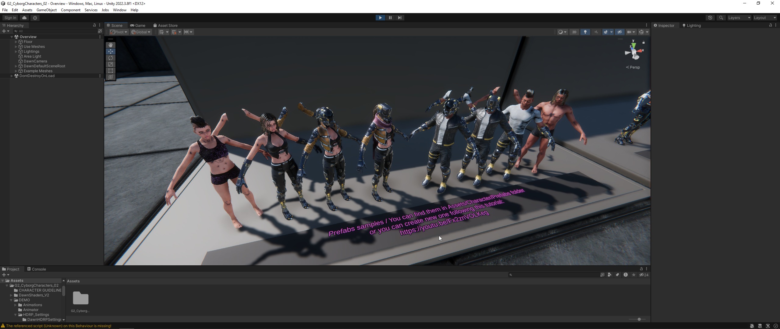 G2 Cyborg 02 Low-poly 3D model_25