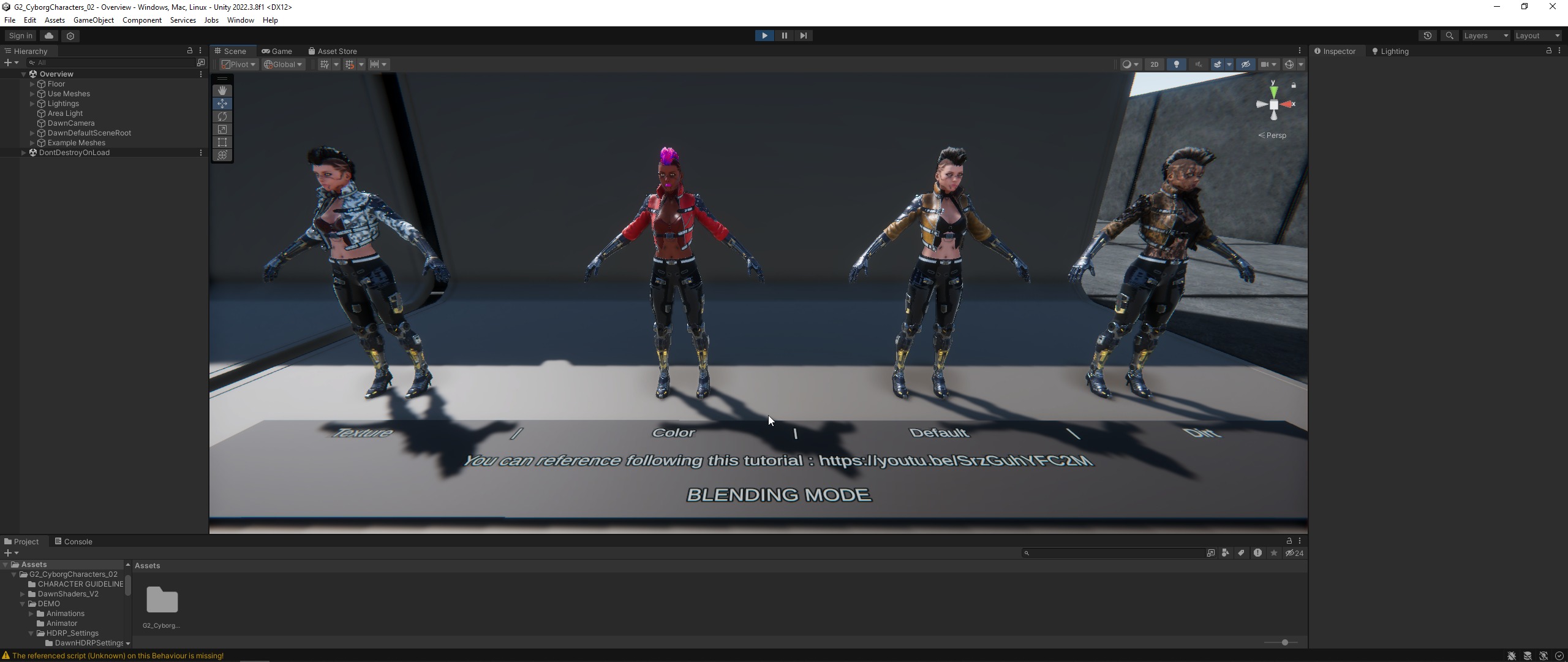 G2 Cyborg 02 Low-poly 3D model_26