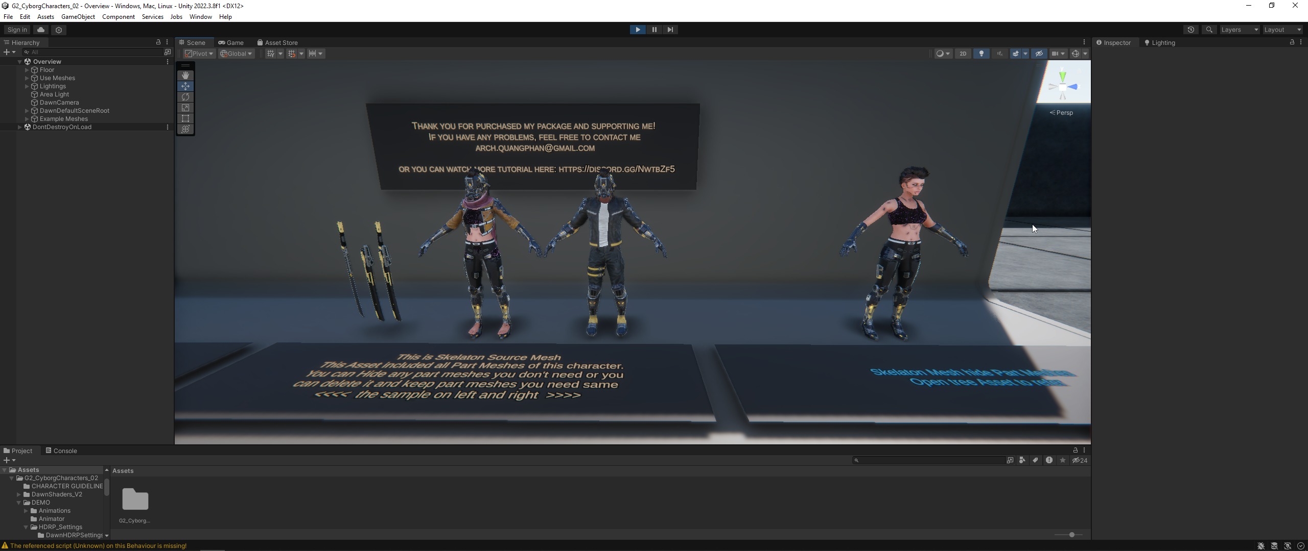 G2 Cyborg 02 Low-poly 3D model_22