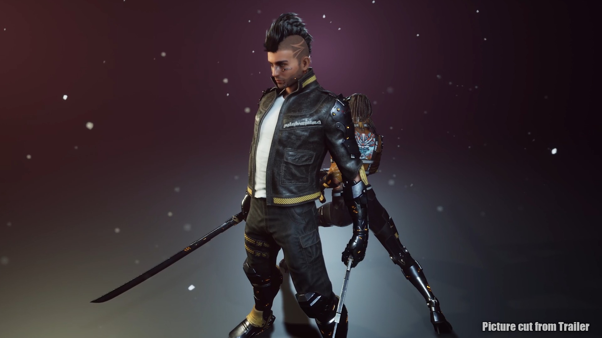 G2 Cyborg 02 Low-poly 3D model_9