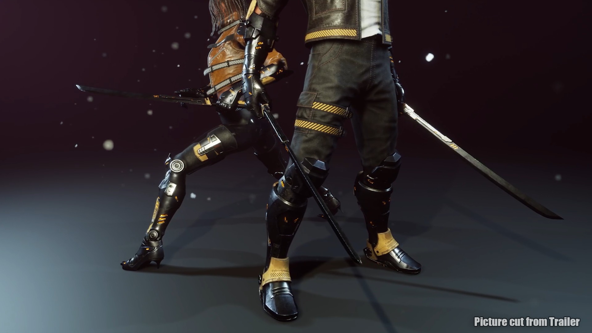 G2 Cyborg 02 Low-poly 3D model_2