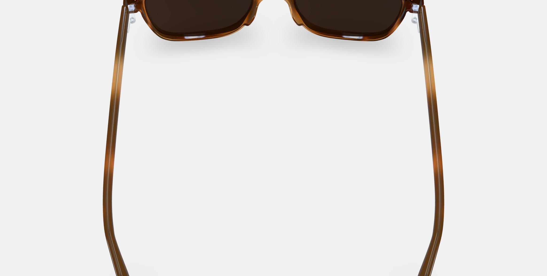 Brimmer Sunglasses in Black Walnut 3D model_5