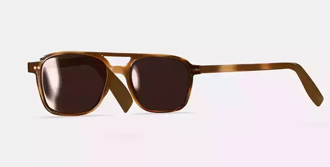 Brimmer Sunglasses in Black Walnut