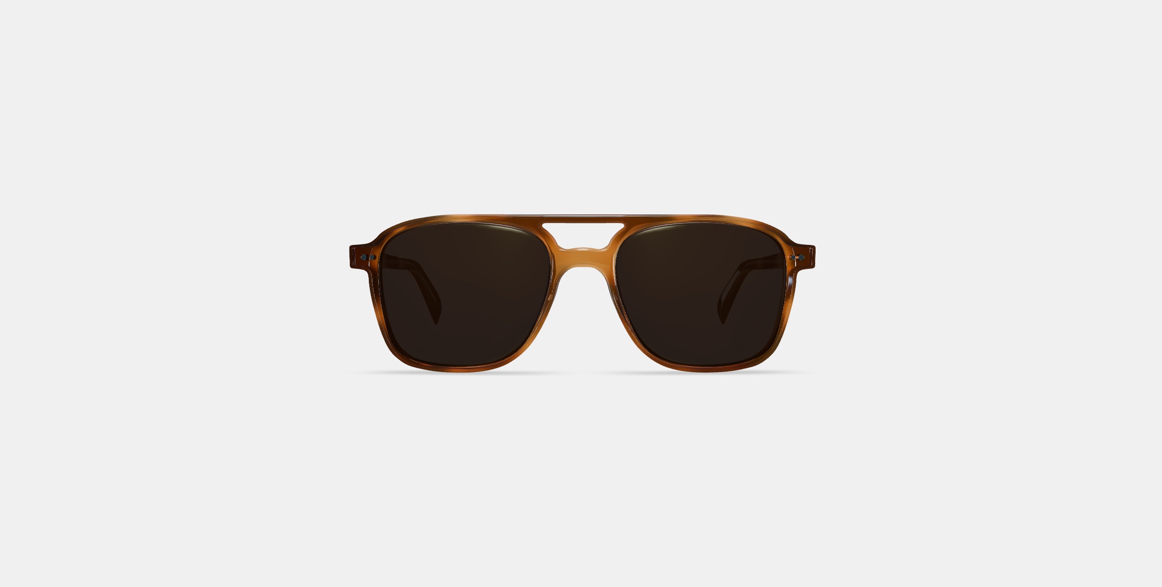 Brimmer Sunglasses in Black Walnut 3D model_10