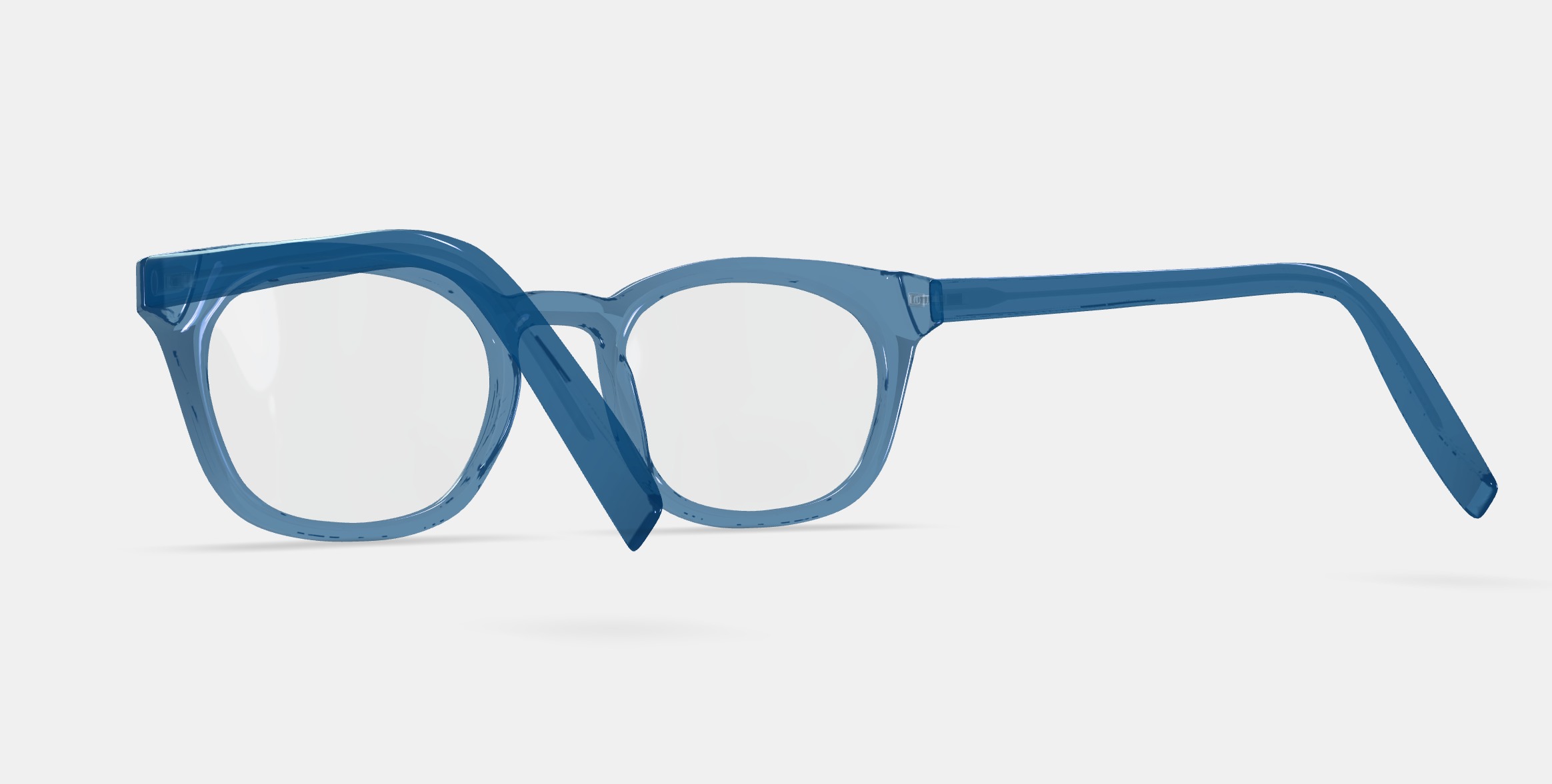 Newman Eyeglasses in Shoreline 3D model_2