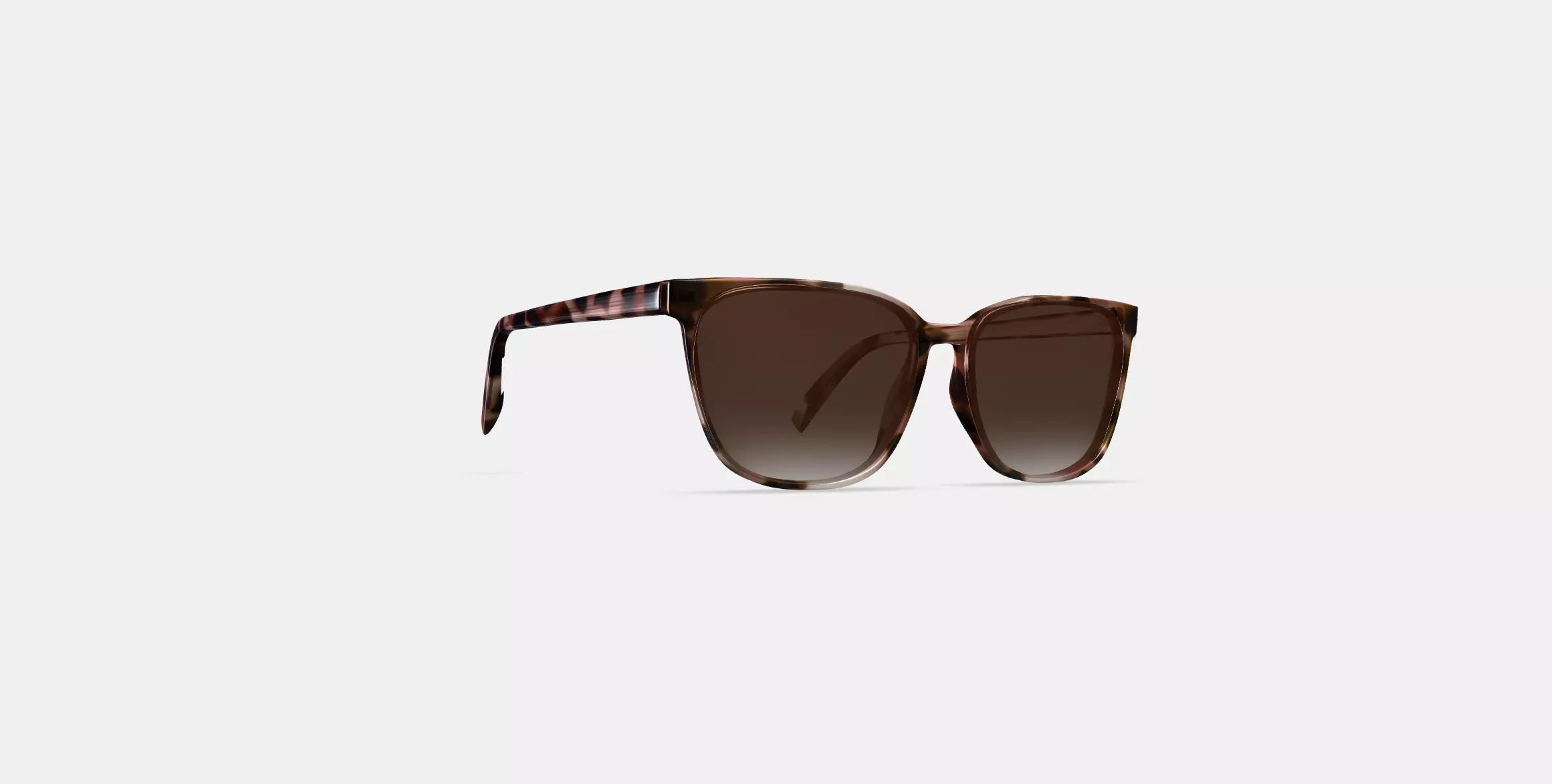 Esme Sunglasses in Sesame Tortoise 3D model