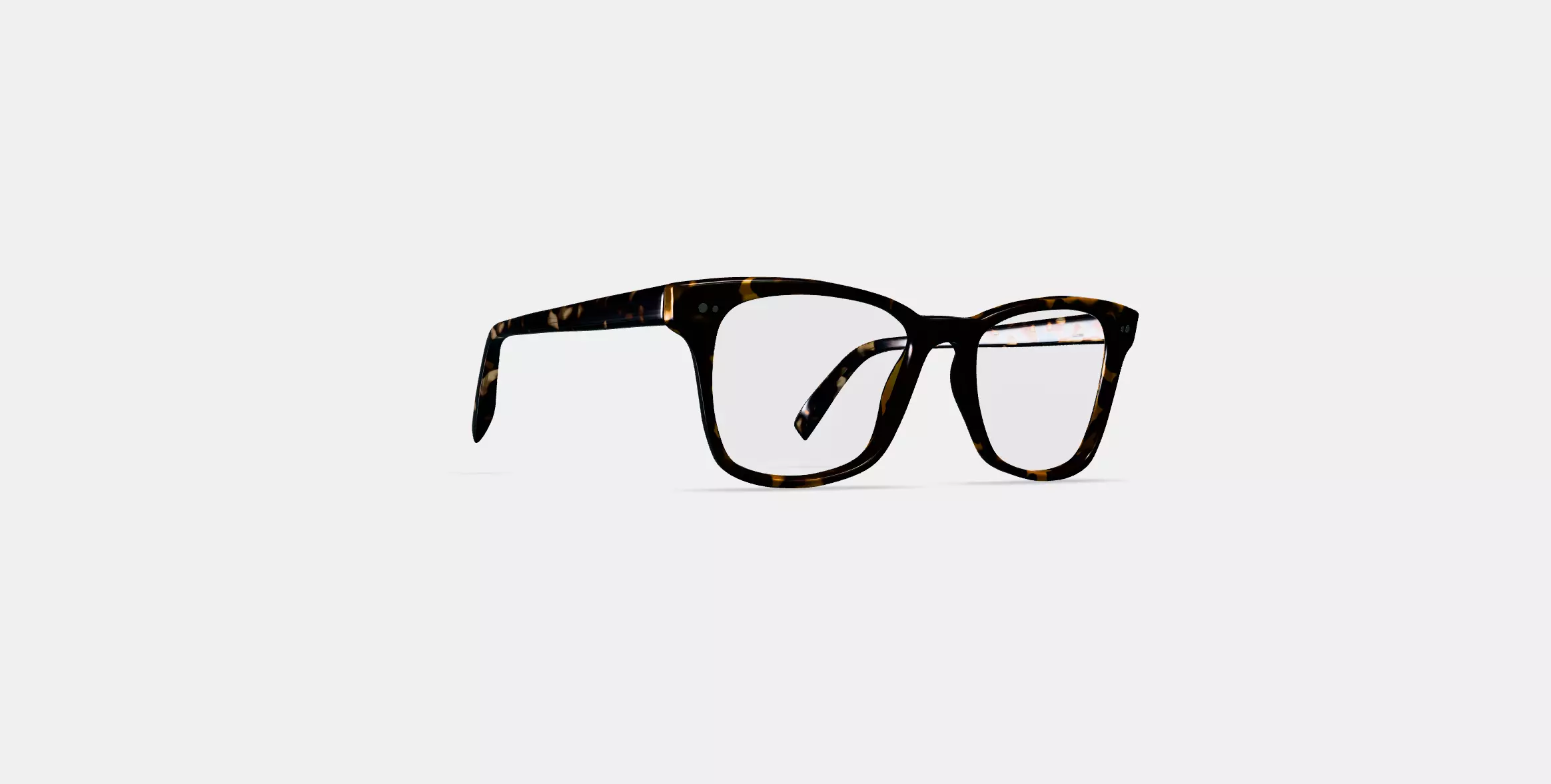 Landon Eyeglasses in Whiskey Tortoise 3D model_0