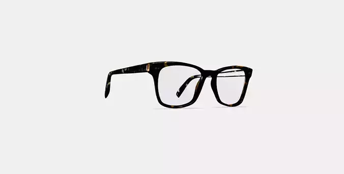 Landon Eyeglasses in Whiskey Tortoise