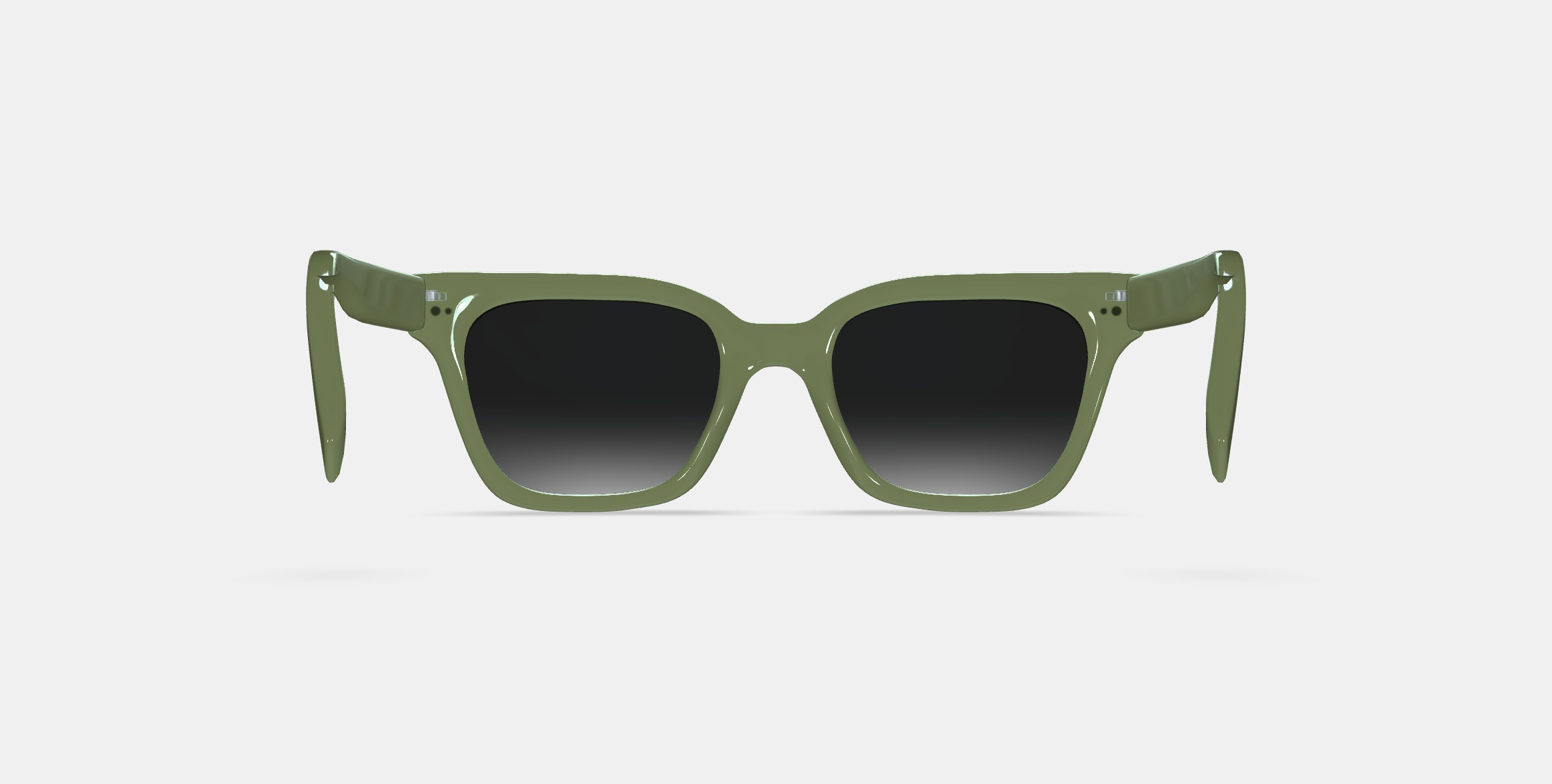 Beale Sunglasses in Rosemary Crystal 3D model_15