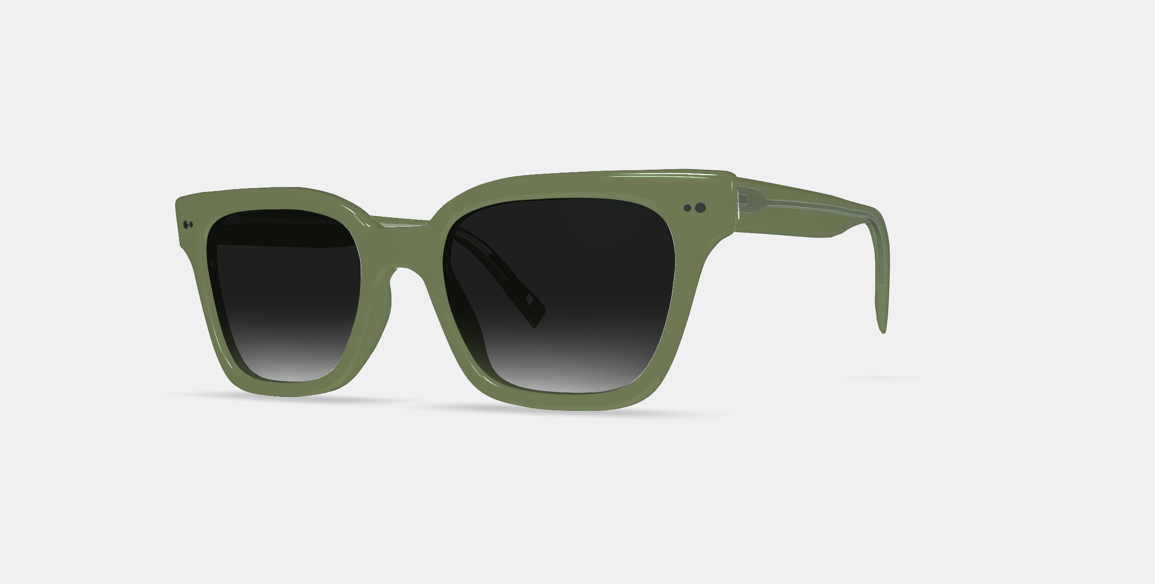 Beale Sunglasses in Rosemary Crystal 3D model_13